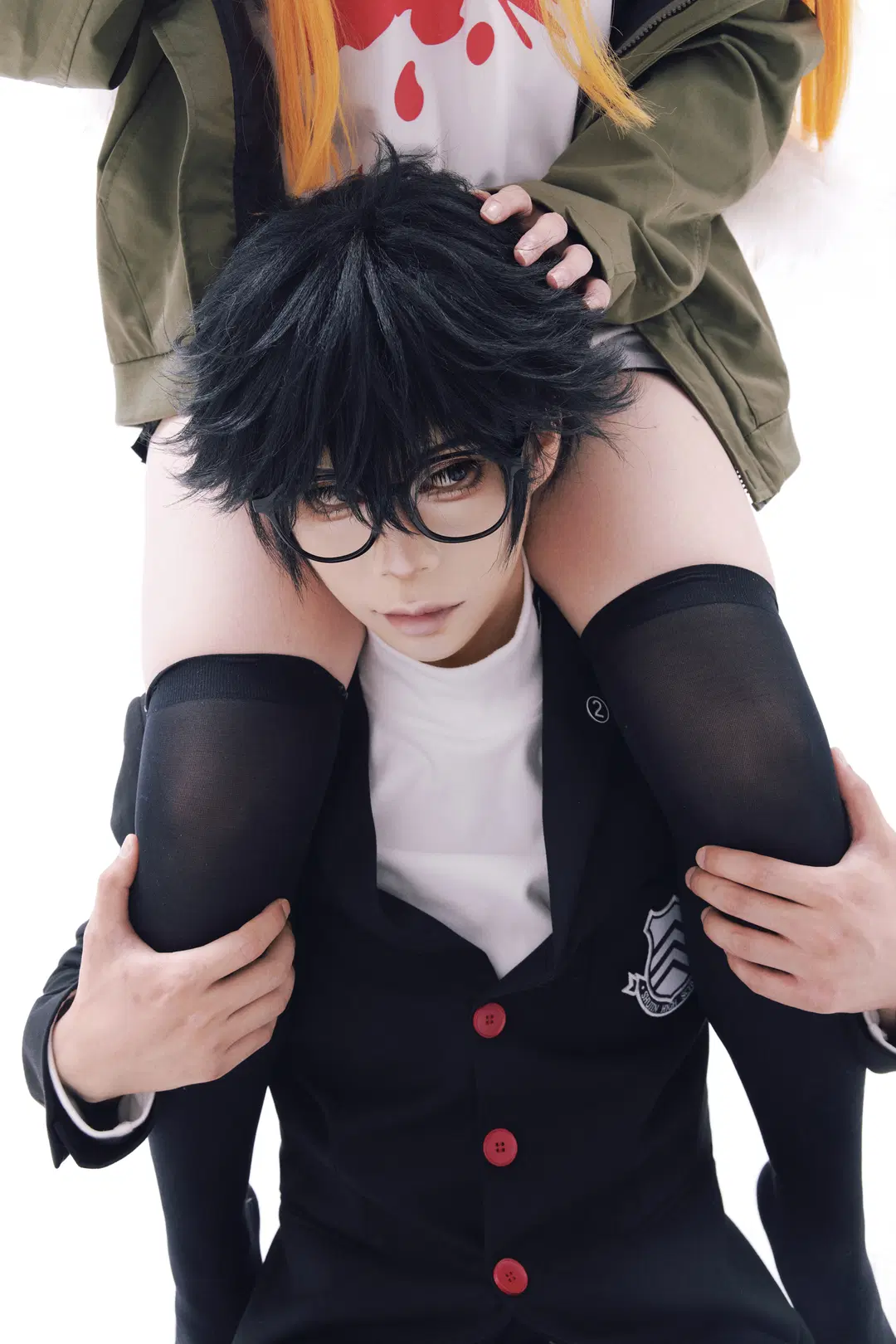 【雨宮蓮 コスプレ＆佐倉双葉コスプレ】ペルソナ5 怪盗カップルの日常のひとコマ - 秋风今天不修图 - 2枚目
