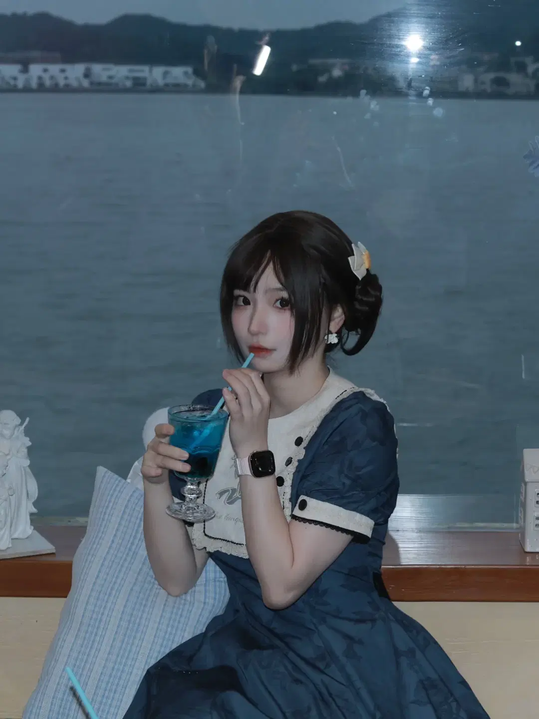 Lolita, 藍調寫真, 芍藥私語, 窗邊發呆, 憂鬱感穿搭