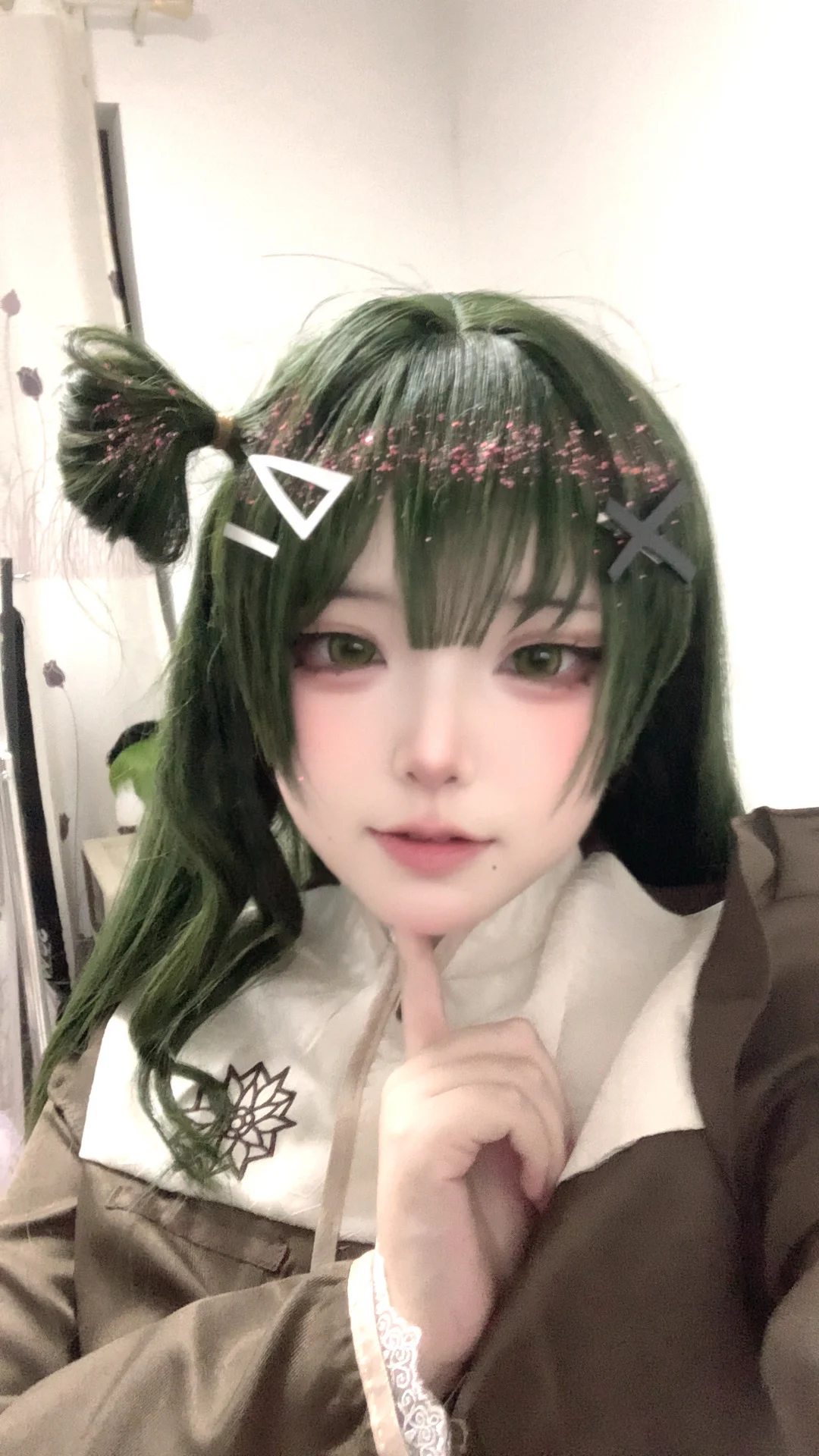 【薇欧拉cos】梦限大的绿发双马尾少女 - 酒精灯Kana - 第4张
