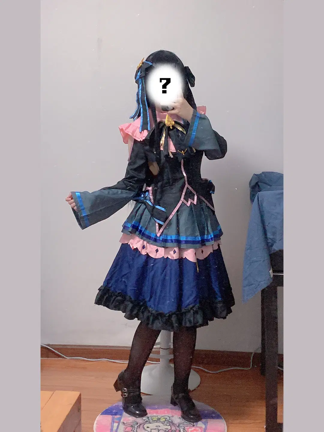 【对立cos】Arcaea对立对镜拍，黑丝与暗黑风洋装的结合 - 酒精灯Kana - 第4张