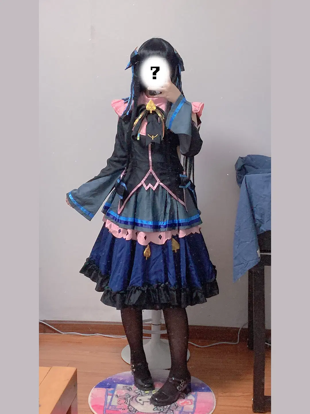 【对立cos】Arcaea对立对镜拍，黑丝与暗黑风洋装的结合 - 酒精灯Kana - 第5张