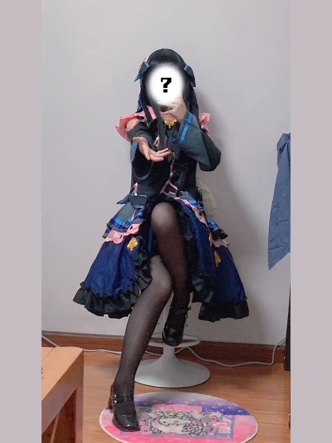 对镜自拍, 黑丝, Arcaea, 音游cos, 对立cos