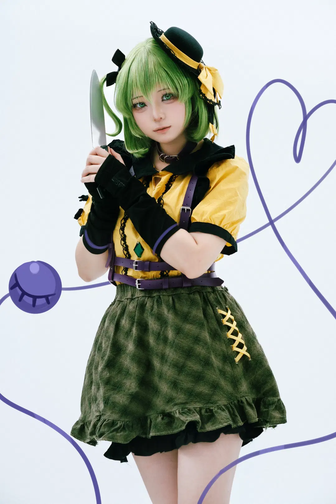 【古明地恋cos】东方project的小偶像舞台演绎 - 酒精灯Kana - 第10张