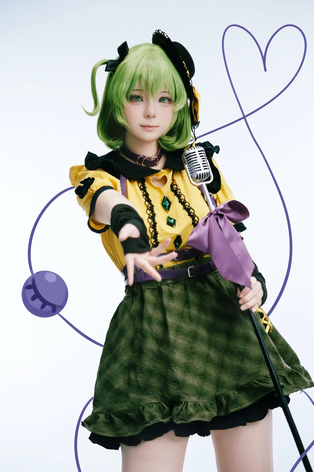 【古明地恋cos】东方project的小偶像舞台演绎 - 酒精灯Kana - 第3张