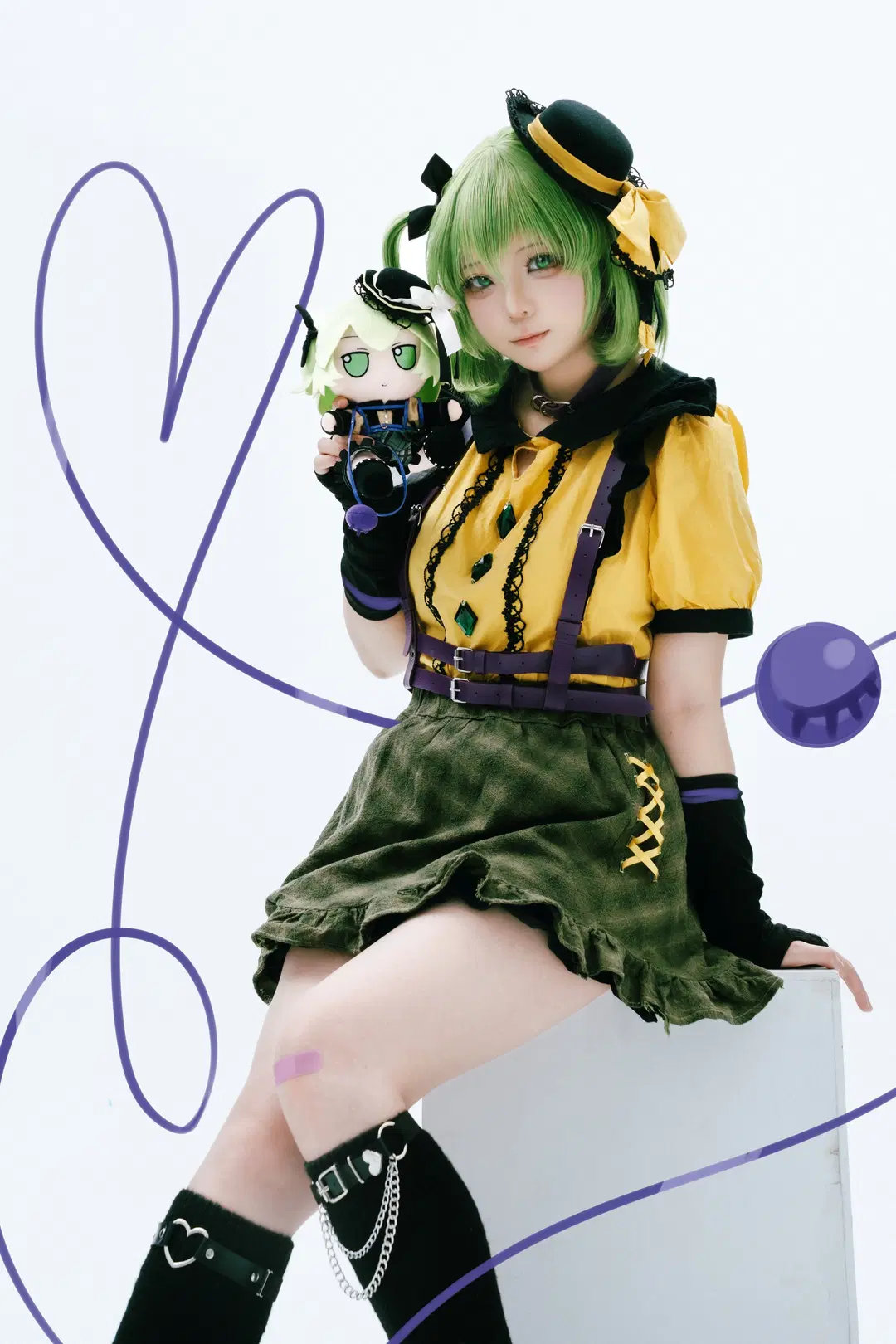 【古明地恋cos】东方project的小偶像舞台演绎 - 酒精灯Kana - 第5张
