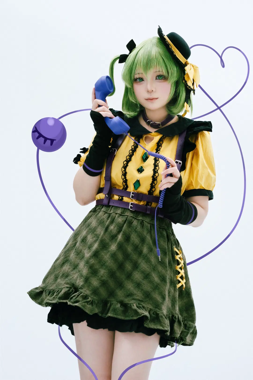 【古明地恋cos】东方project的小偶像舞台演绎 - 酒精灯Kana - 第8张