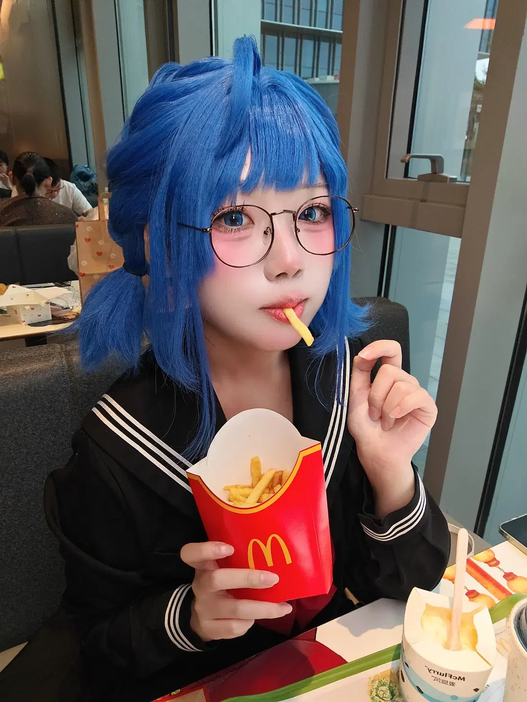 【八奈见杏菜cos】败犬女主太多了，今天吃老八秘制小汉堡 - 全世界都听小柚的话 - 第5张