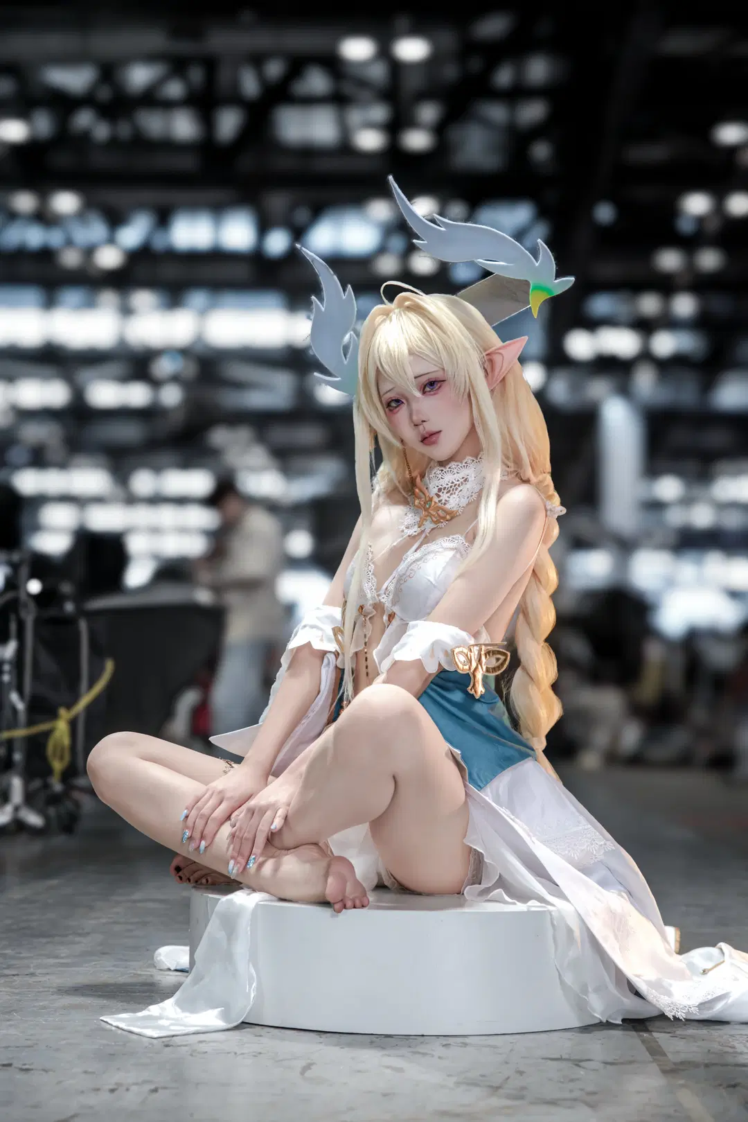 Azur Lane, Convention photos, Anime cosplay, Golden Lion Cosplay, bright and translucent style