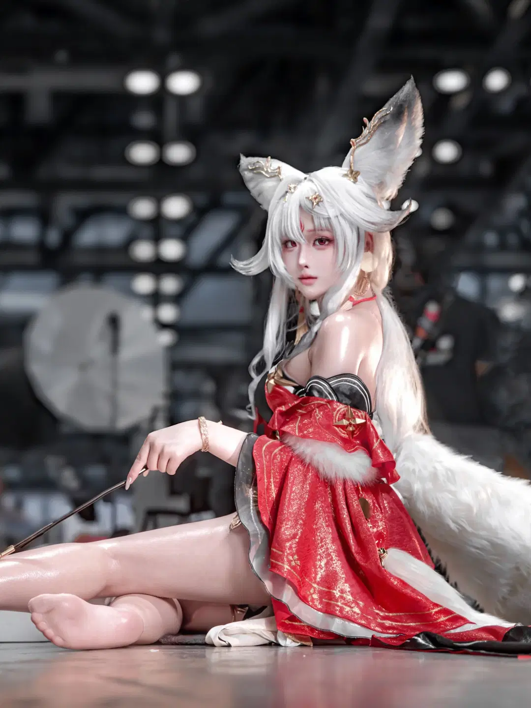鸣潮, 漫展场照, 二次元cosplay, 狐耳娘, 心月狐cos