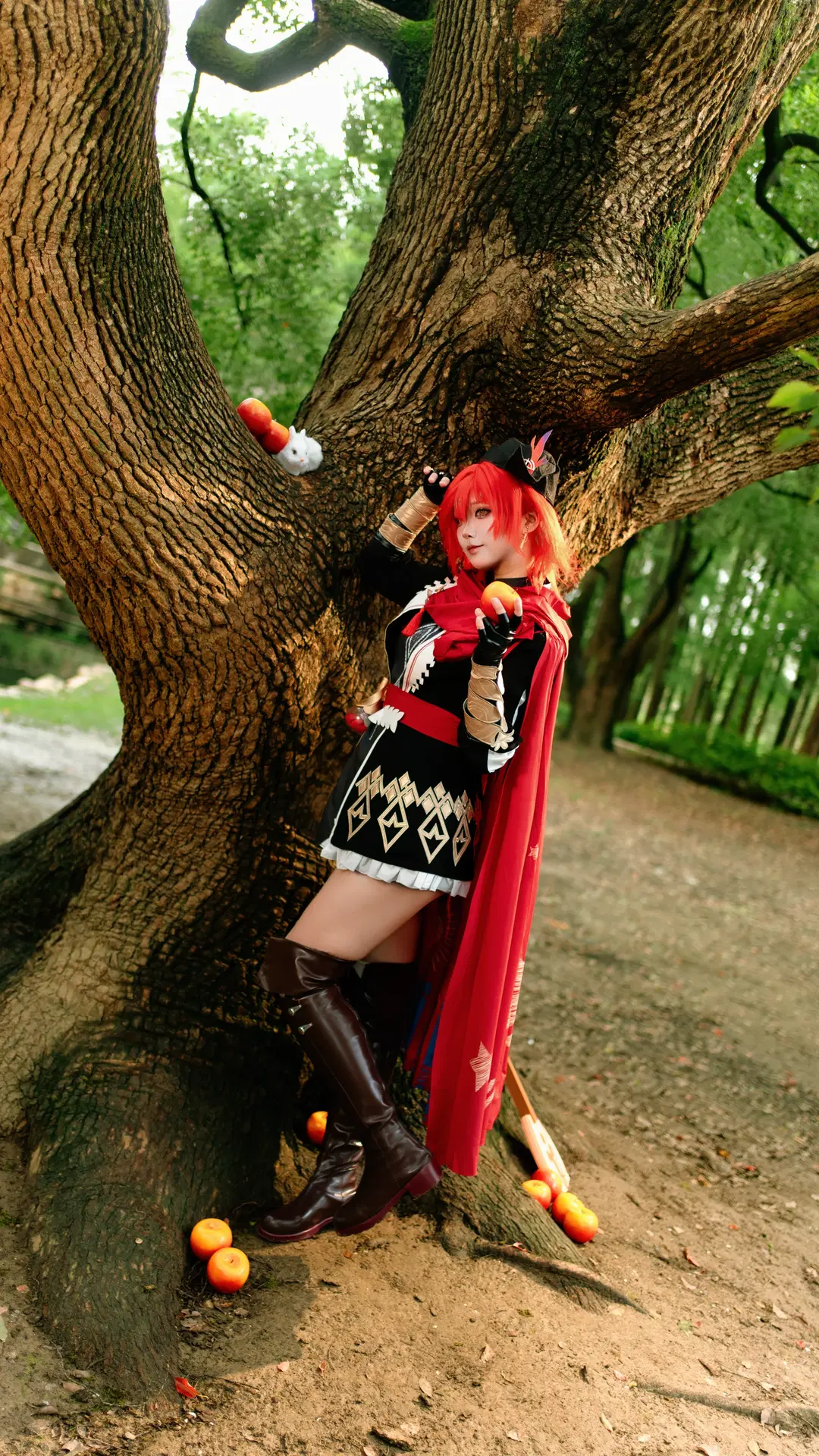 【Exusiai the New Covenant cosplay】Arknights: A Tone-Deaf Bard's Forest Outing by 花花花花花凉 - Image 2