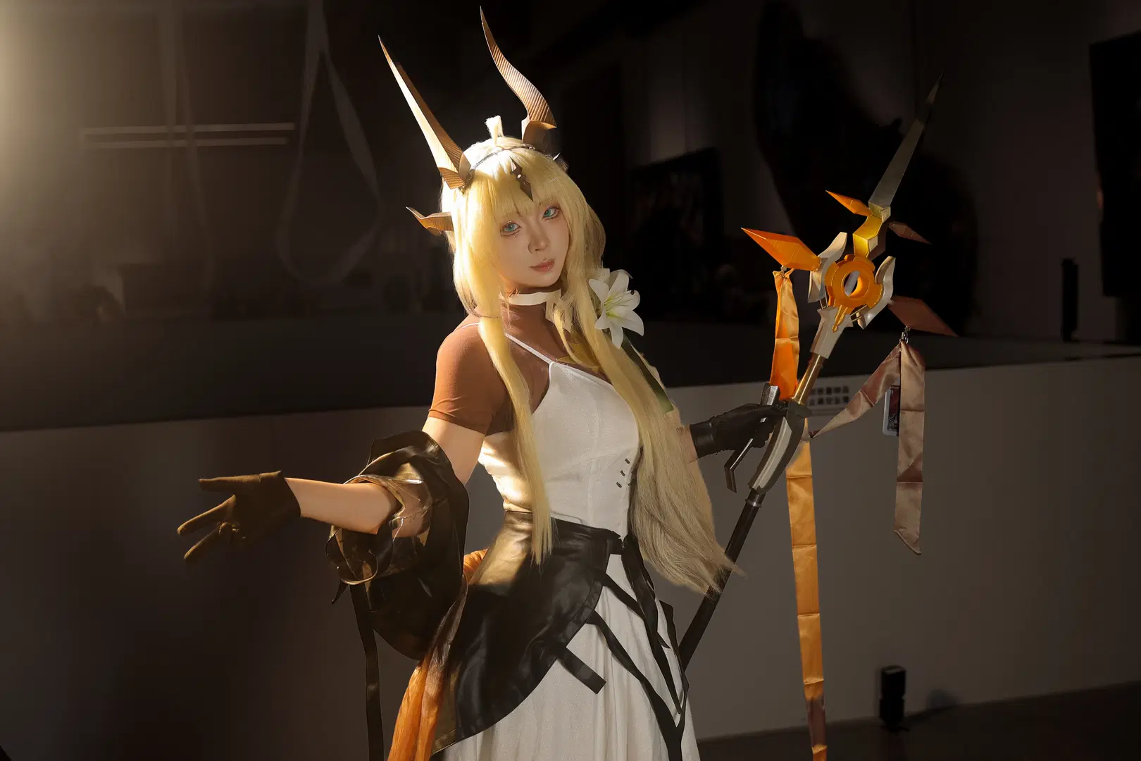 Arknights, Eblana x Reed cosplay, Arknights Iffan cosplay