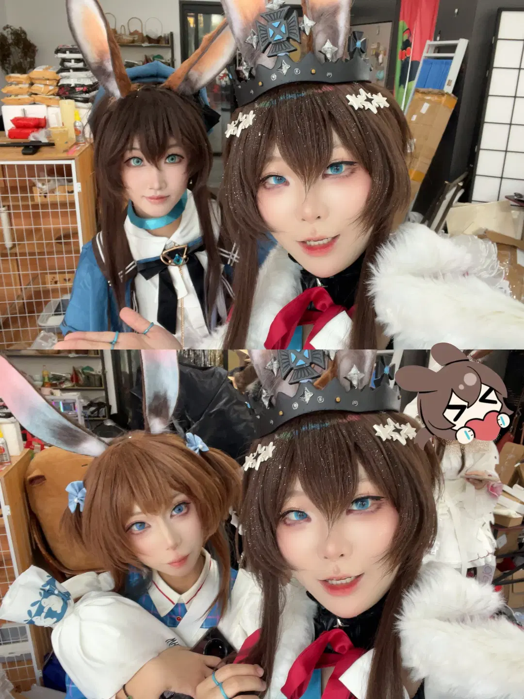 【阿米婭cos】今日份的兔兔濃度超標啦 - 花花花花花凉 - 第5張