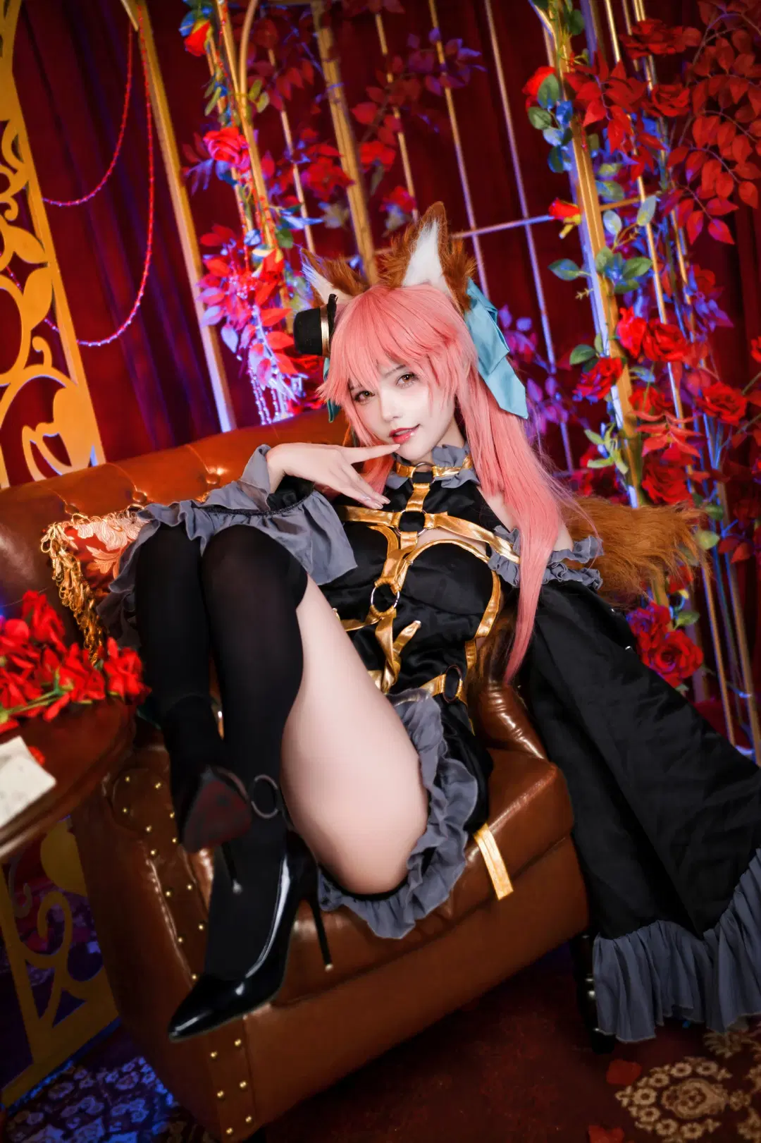 【玉藻前cos】FGO漆黑魔術師造型分享 - 爱用富士的牛牛 - 第3張