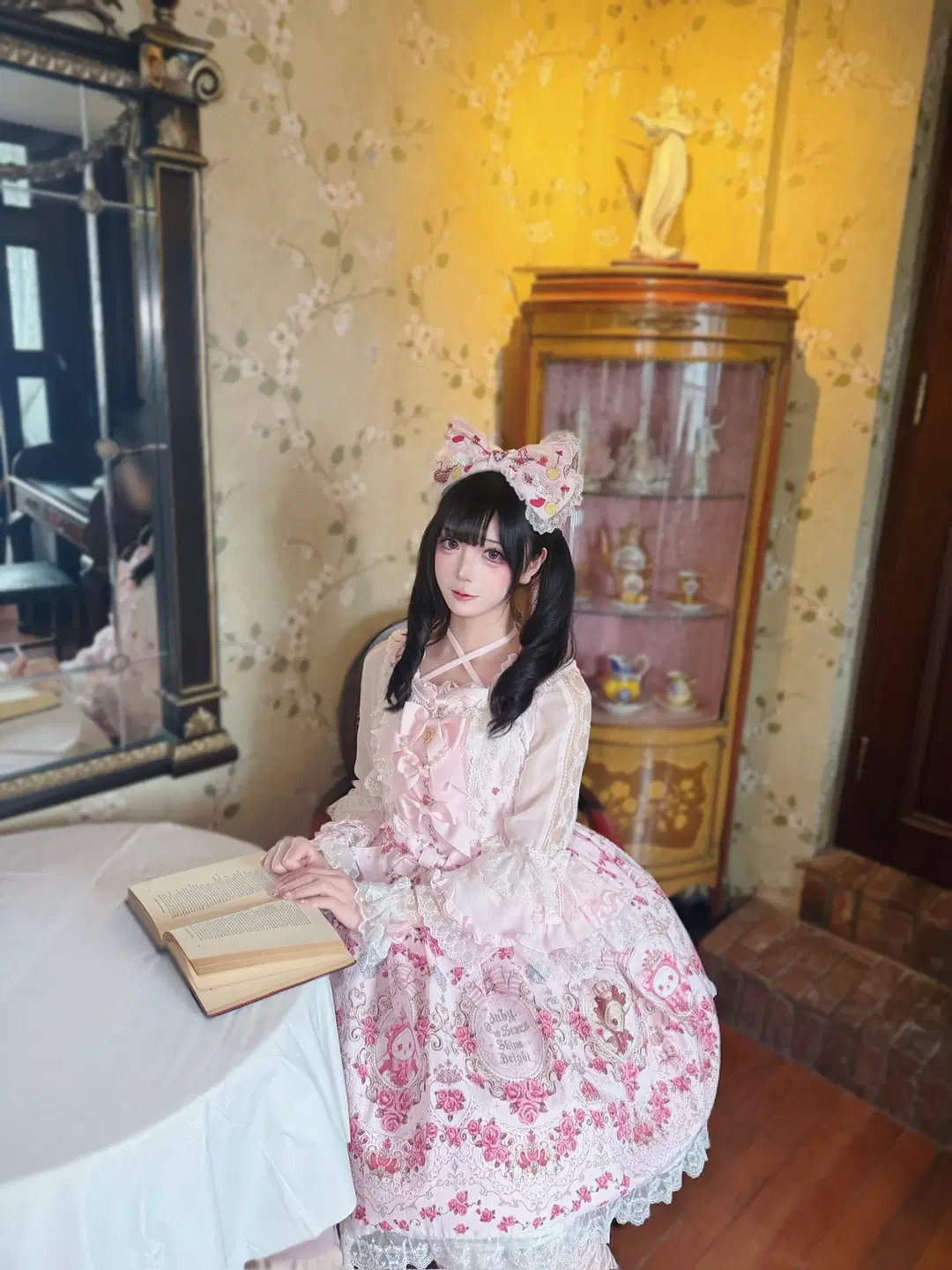 Lolita是我少女时期的英雄主义，粉色洋装穿搭分享 - Ning - 第3张