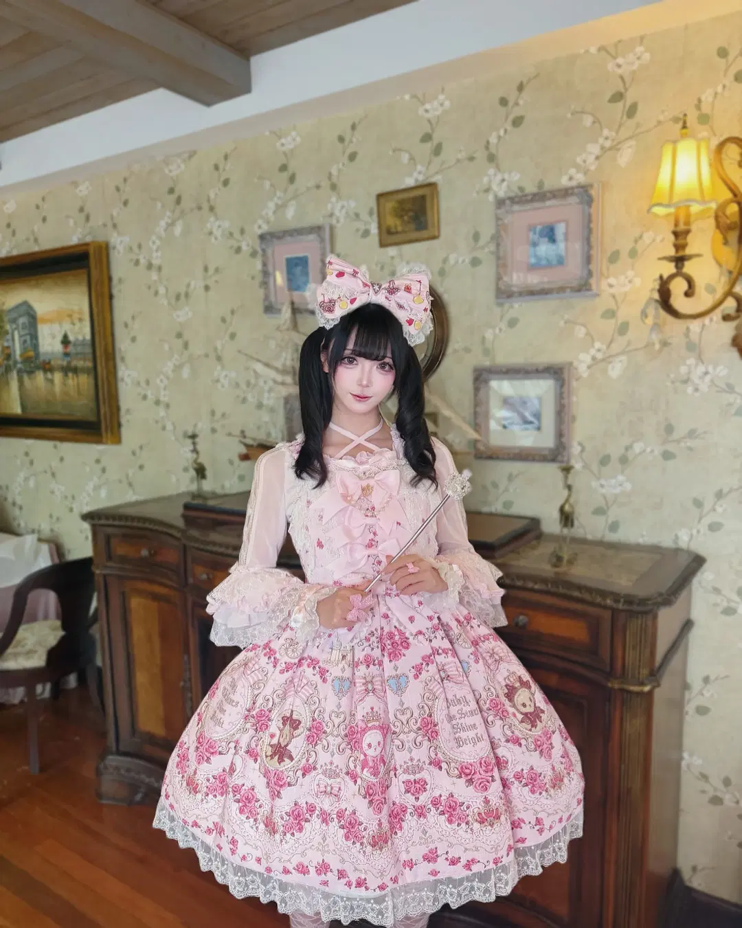 Lolita是我少女时期的英雄主义，粉色洋装穿搭分享 - Ning - 第4张