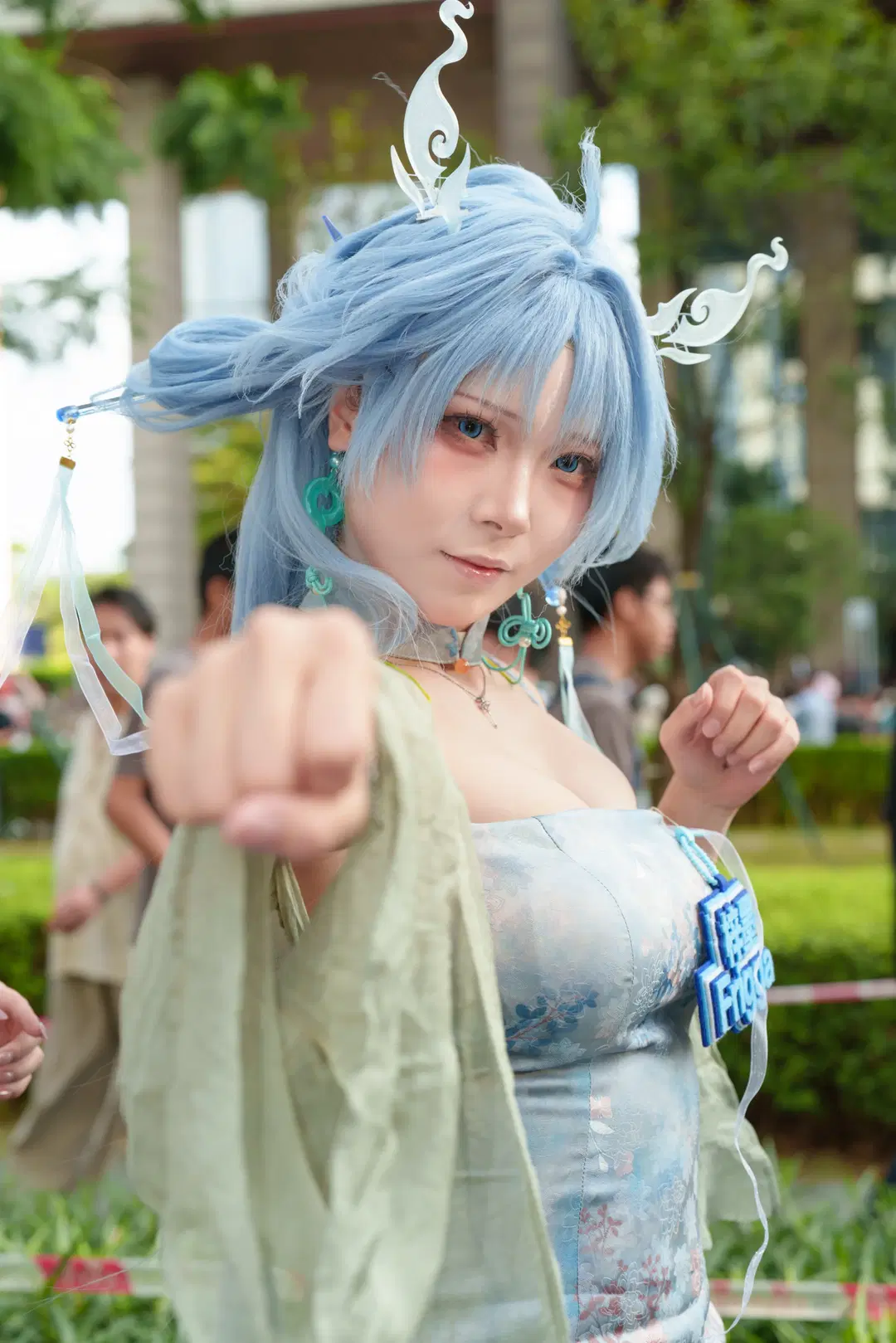 [Qingxiao cosplay] Wuthering Waves Qingxiao's CICF_day4 convention photos by Seal - Image 7