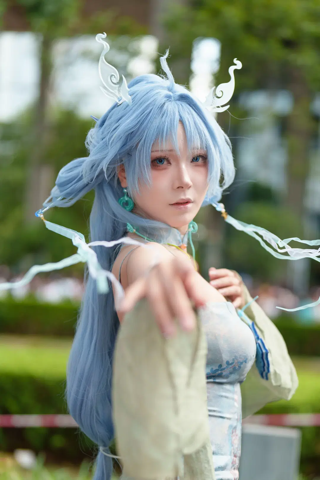 [Qingxiao cosplay] Wuthering Waves Qingxiao's CICF_day4 convention photos by Seal - Image 8