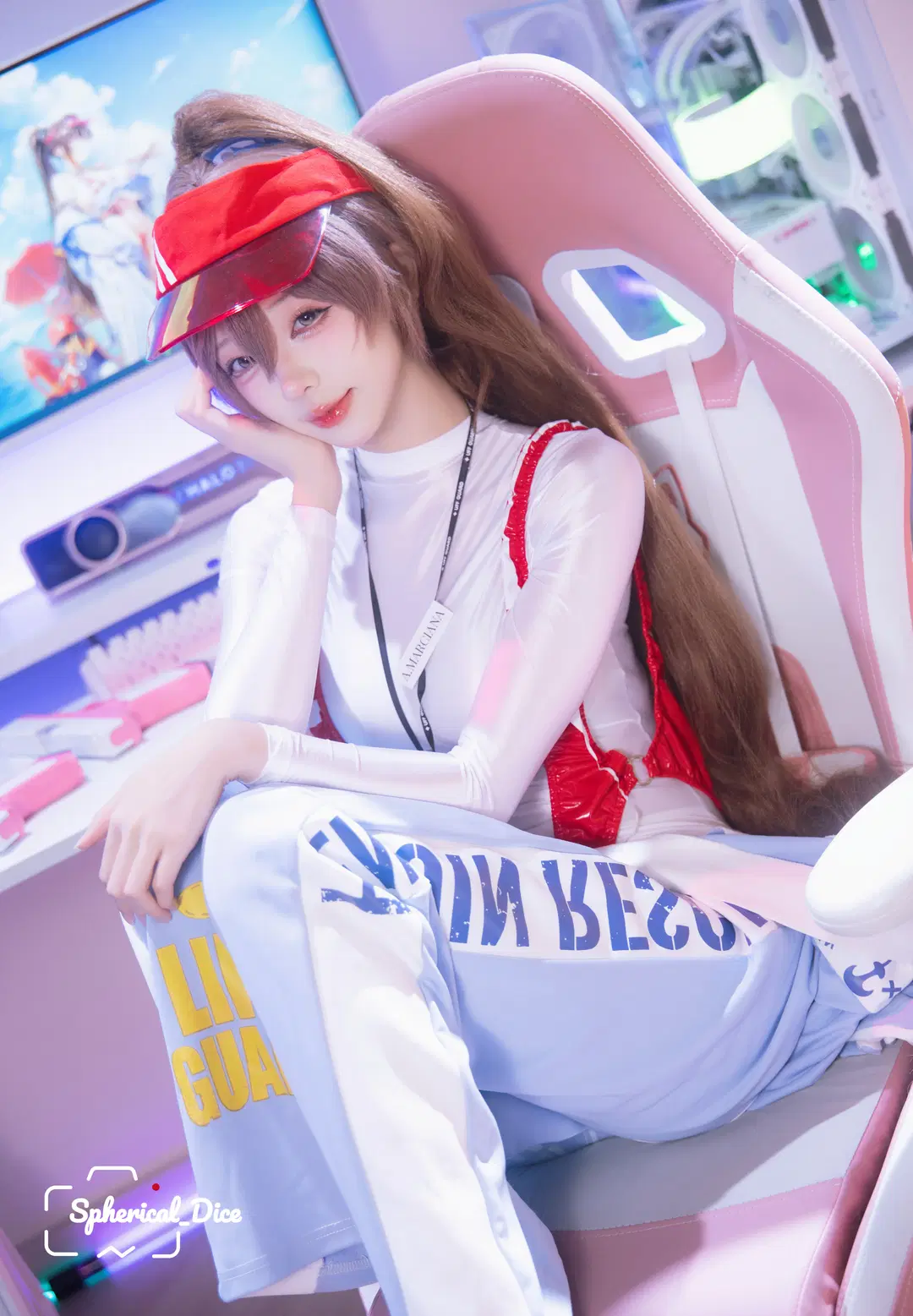 【玛律恰娜cos】胜利女神NIKKE的夏日海防线 - 圆形骰子 - 第4张