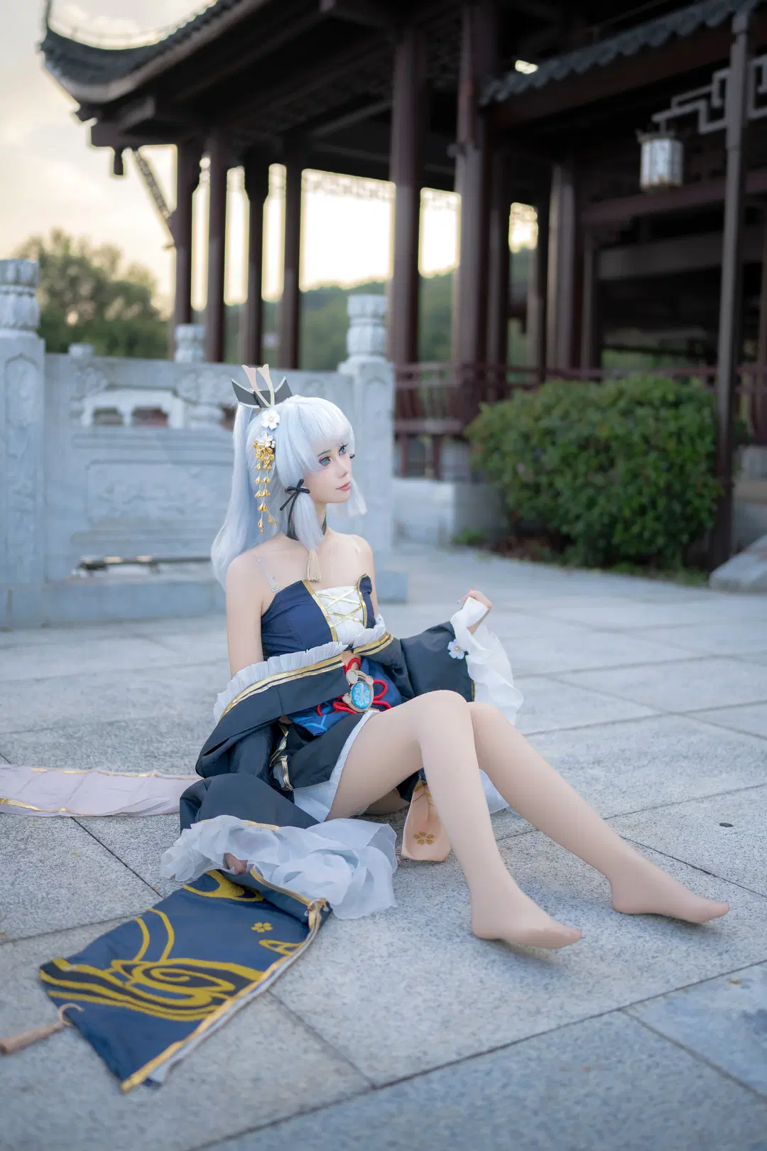 Genshin Impact, Kamisato Ayaka cosplay