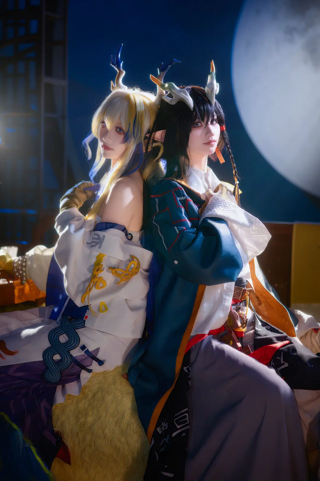 双人cos, 黍cos, 明日方舟, 颉cos, 中秋cos