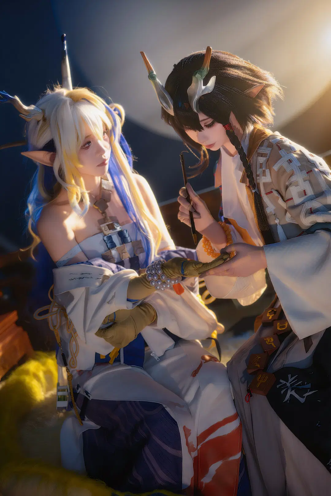 [Shu & Jie cosplay] Arknights Mid-Autumn Special: When Moonlight Shines Bright by 店长DD📷 - Image 5