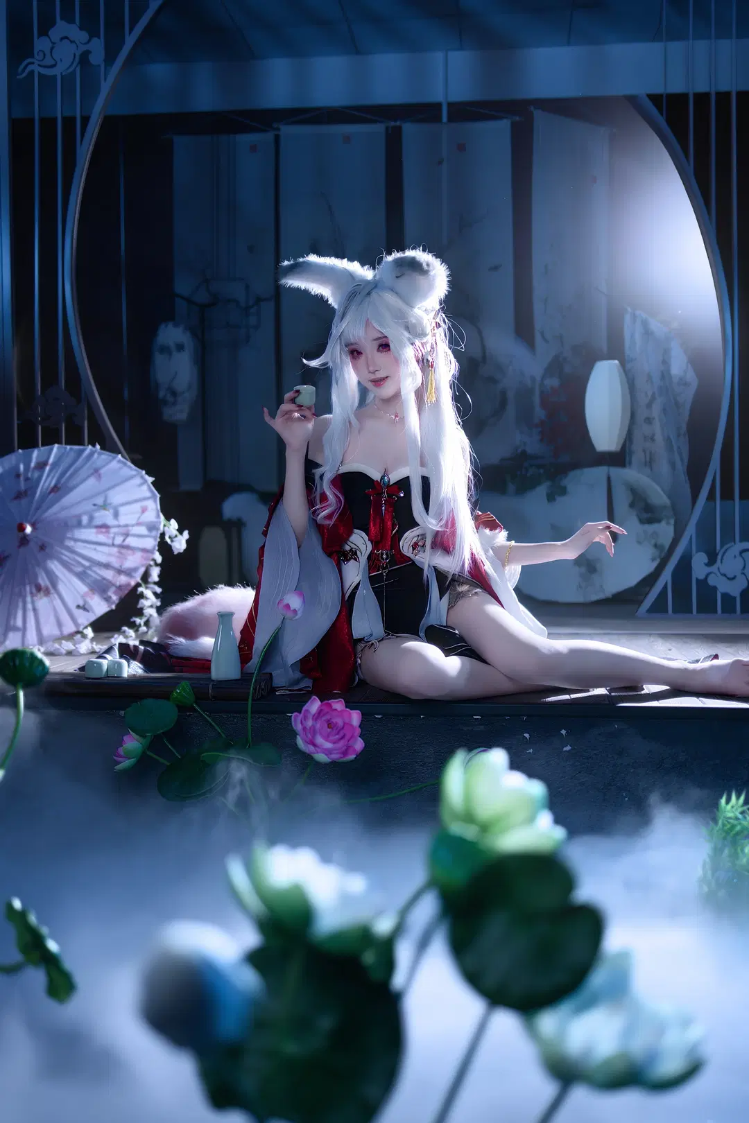 【心月狐cos】鸣潮幻境中的灵狐之姿 - 店长DD📷 - 第2张
