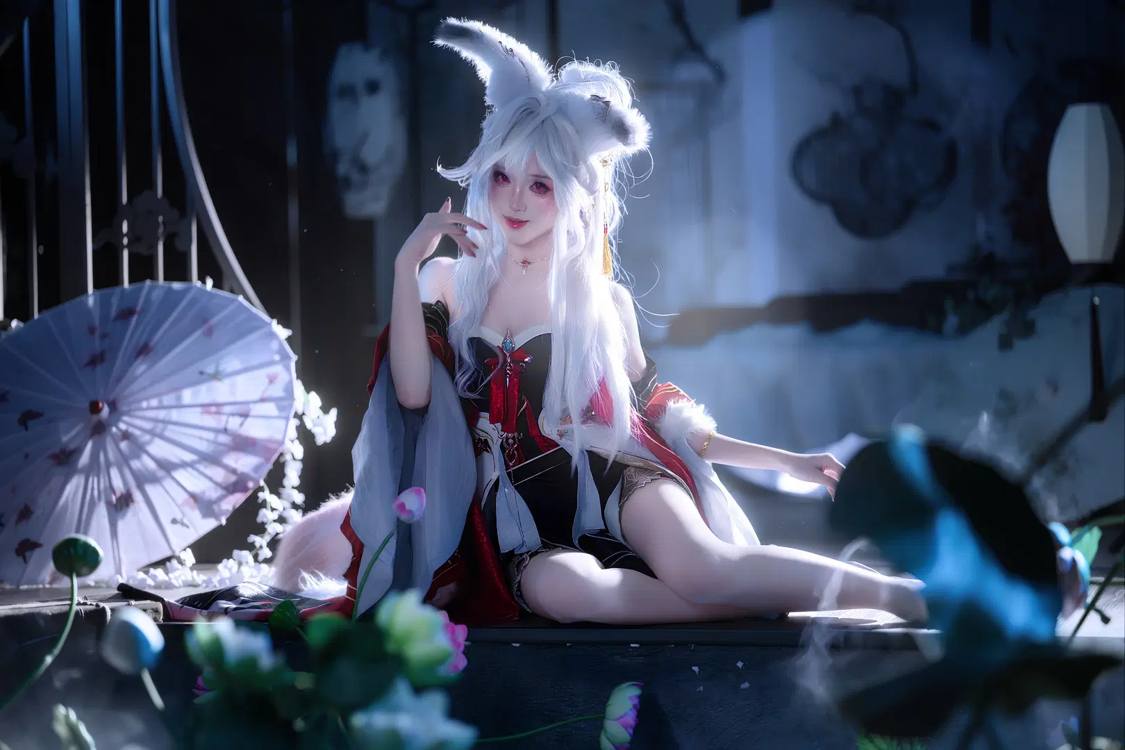 【心月狐cos】鸣潮幻境中的灵狐之姿 - 店长DD📷 - 第4张