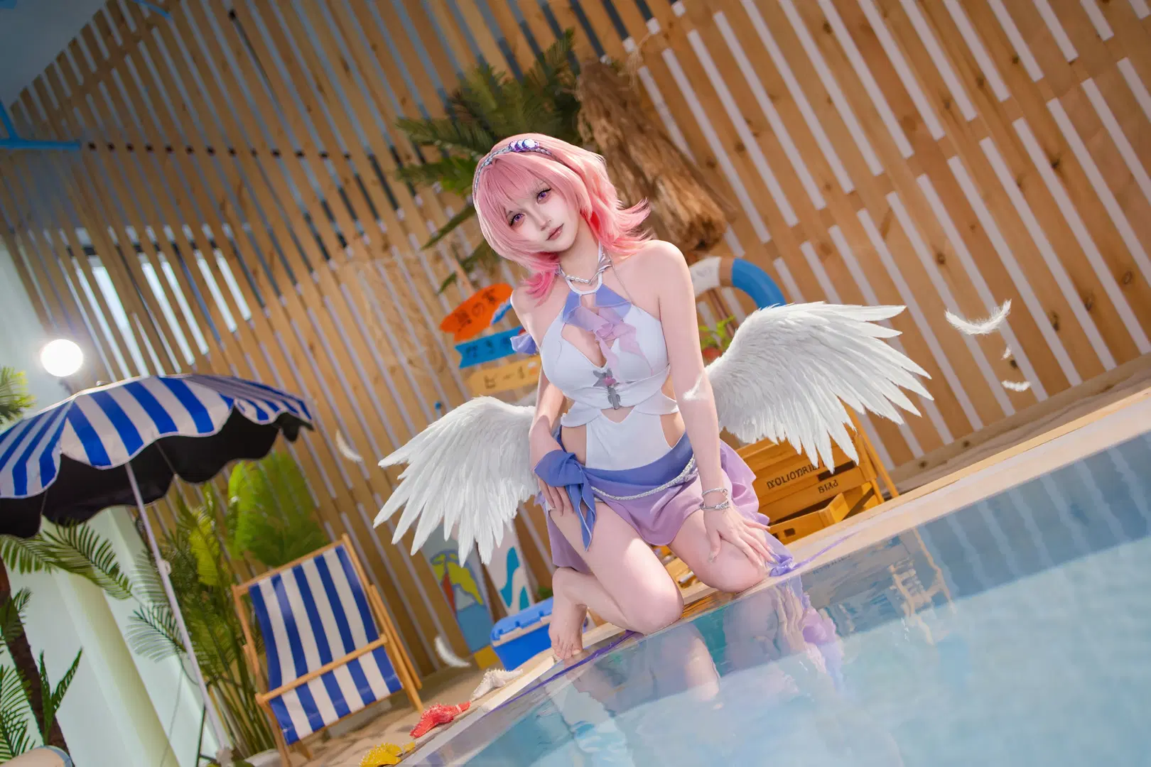 [Remielle cosplay] Zenless Zone Zero Summer Beach Photoshoot by 店长DD📷 - Image 3
