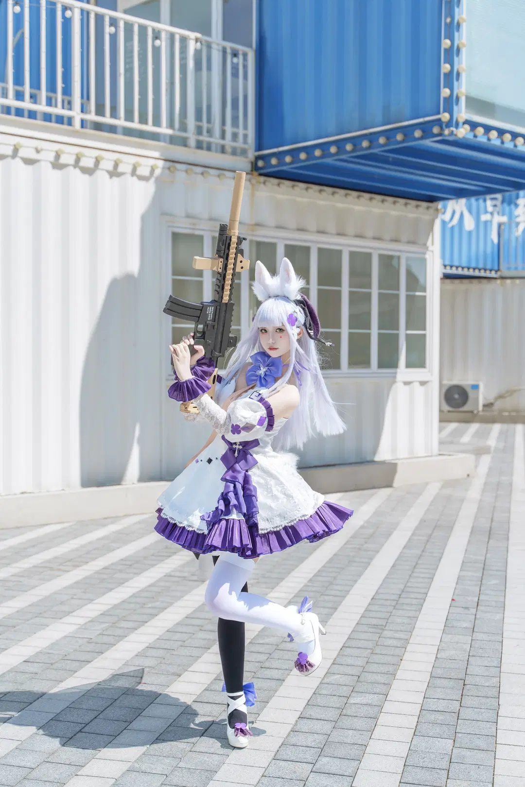 【HK416cos】少女前線戰術人形的戶外拍攝記錄 - 糖栀uu - 第3張