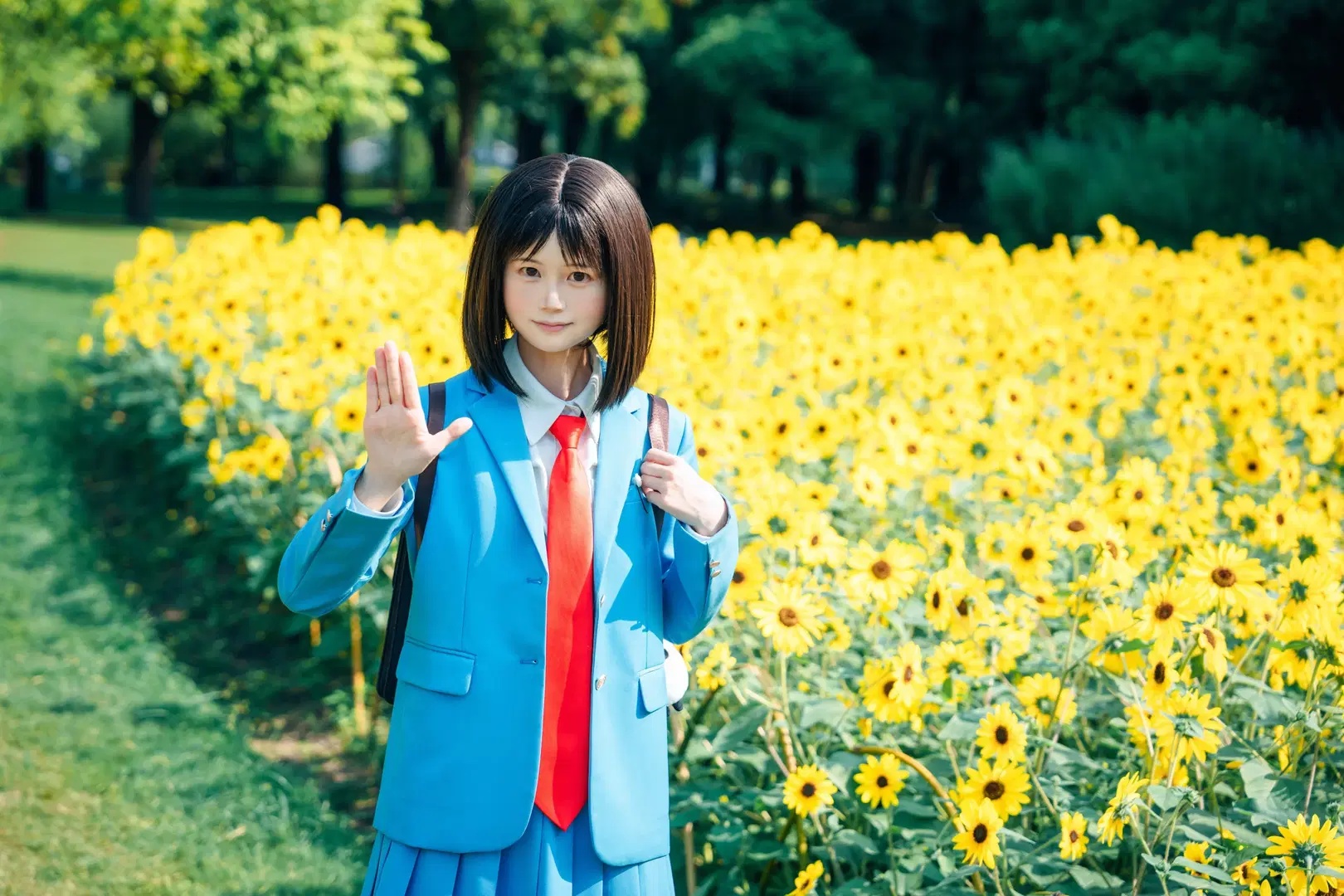【岩仓美津未cos】在晴空下闪耀的跃动青春 - 天枰君 - 第16张