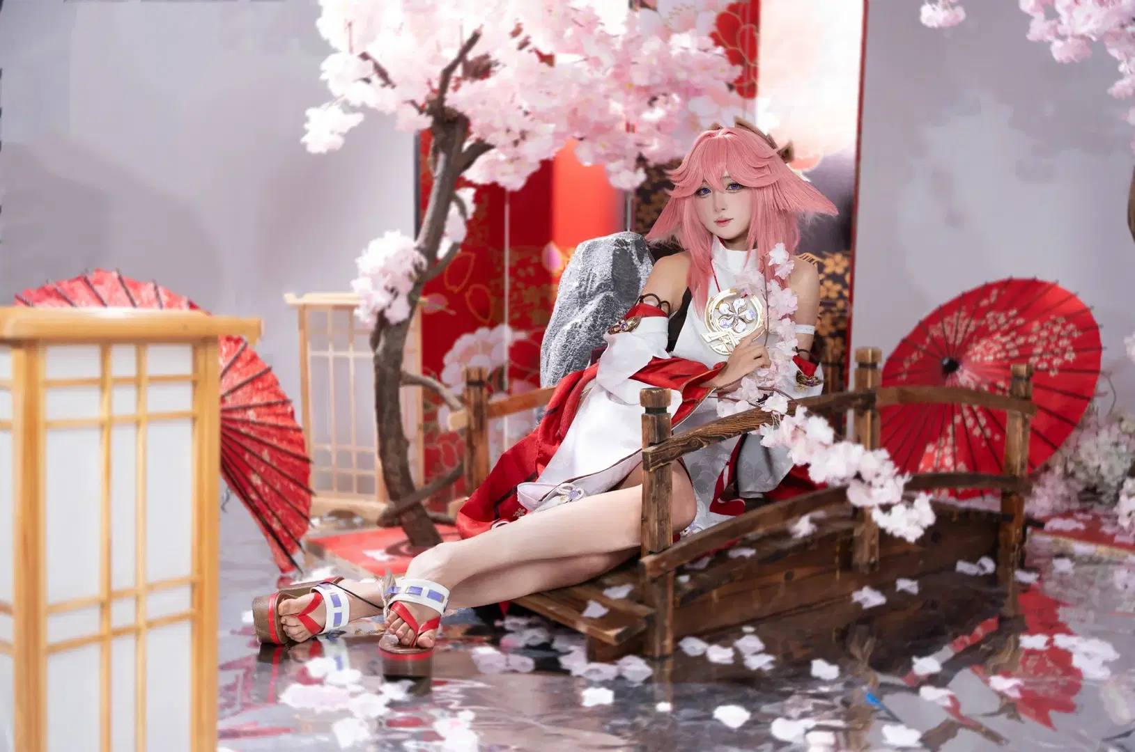 【鳴神組cos】原神稻妻的絕美棚拍記錄