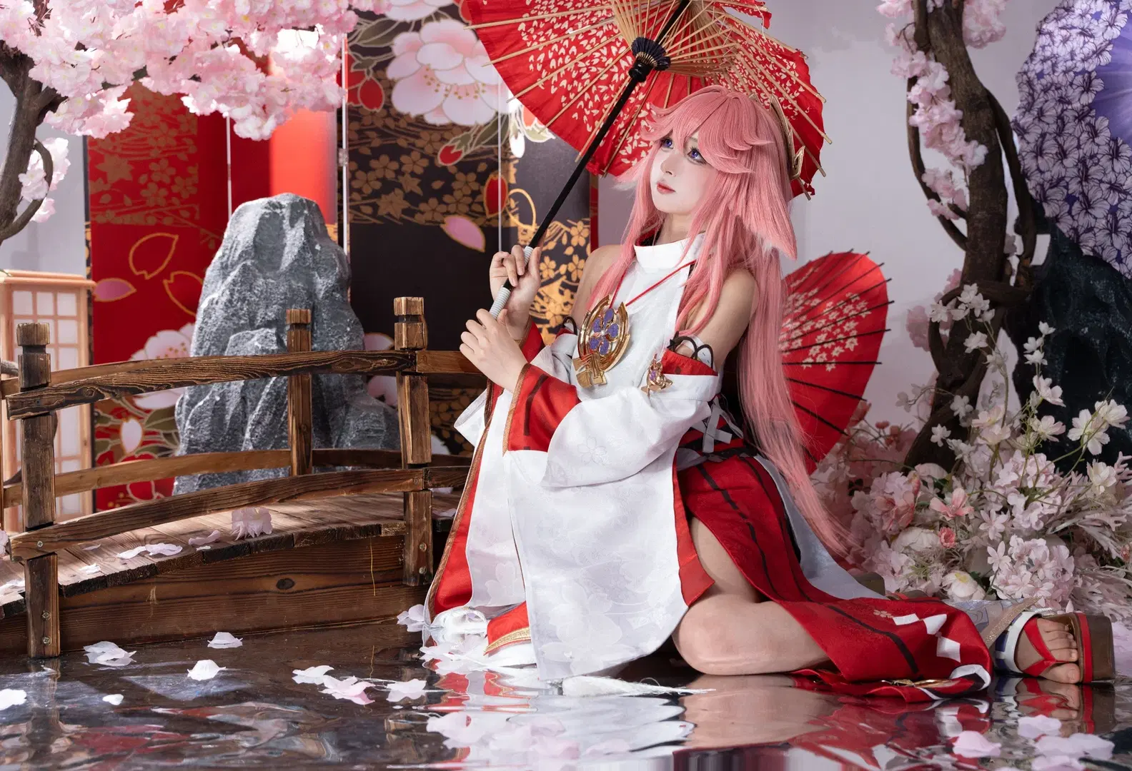 【鳴神組cos】原神稻妻的絕美棚拍記錄 - 忧郁的芒果酱 - 第4張
