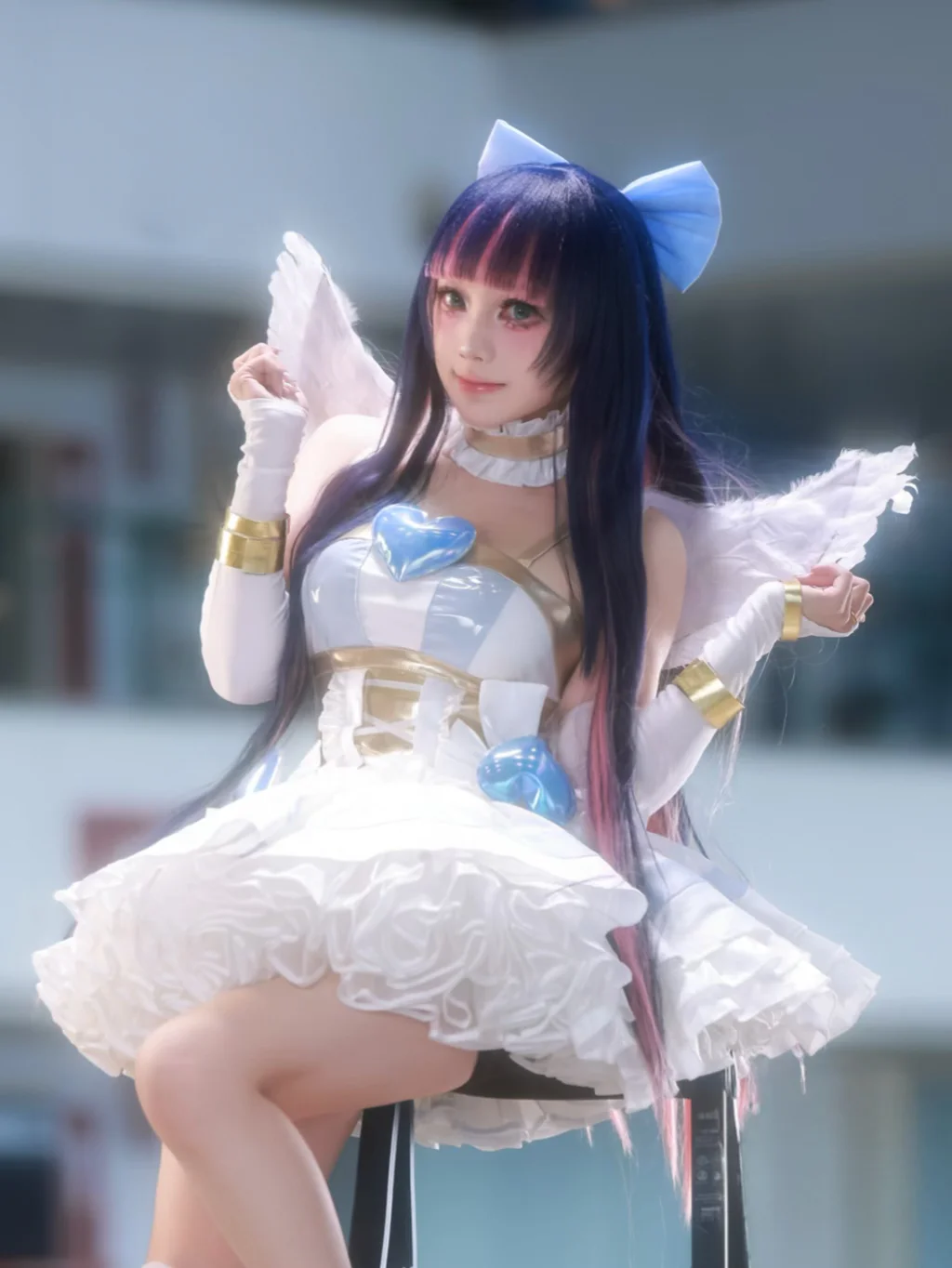 [Stocking cosplay] Panty & Stocking with Garterbelt Zhengzhou ZCZ Comic Exhibition convention photos sharing