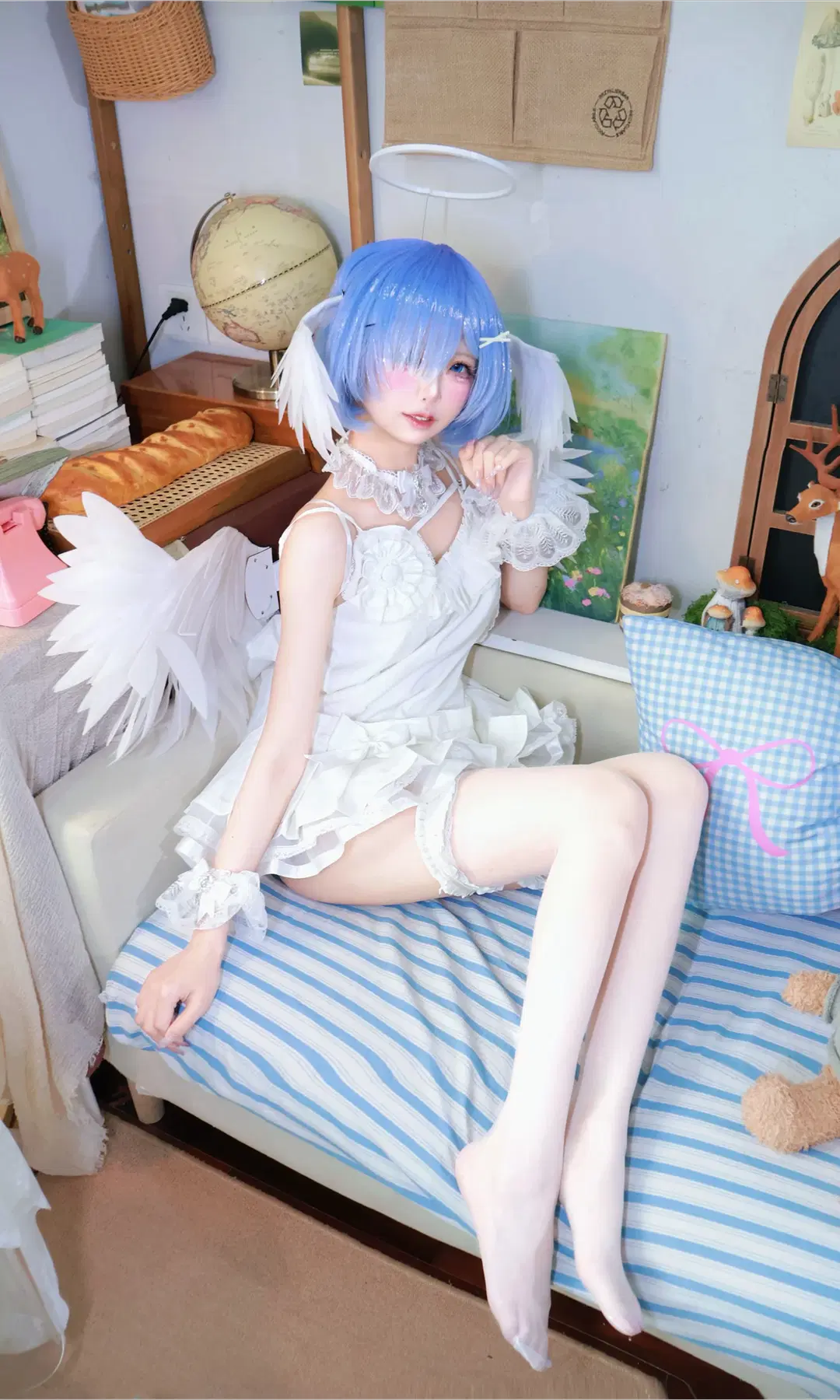【蕾姆cos】如果真愛有顏色，那就化身天使 - 鹅肝大王 - 第2張