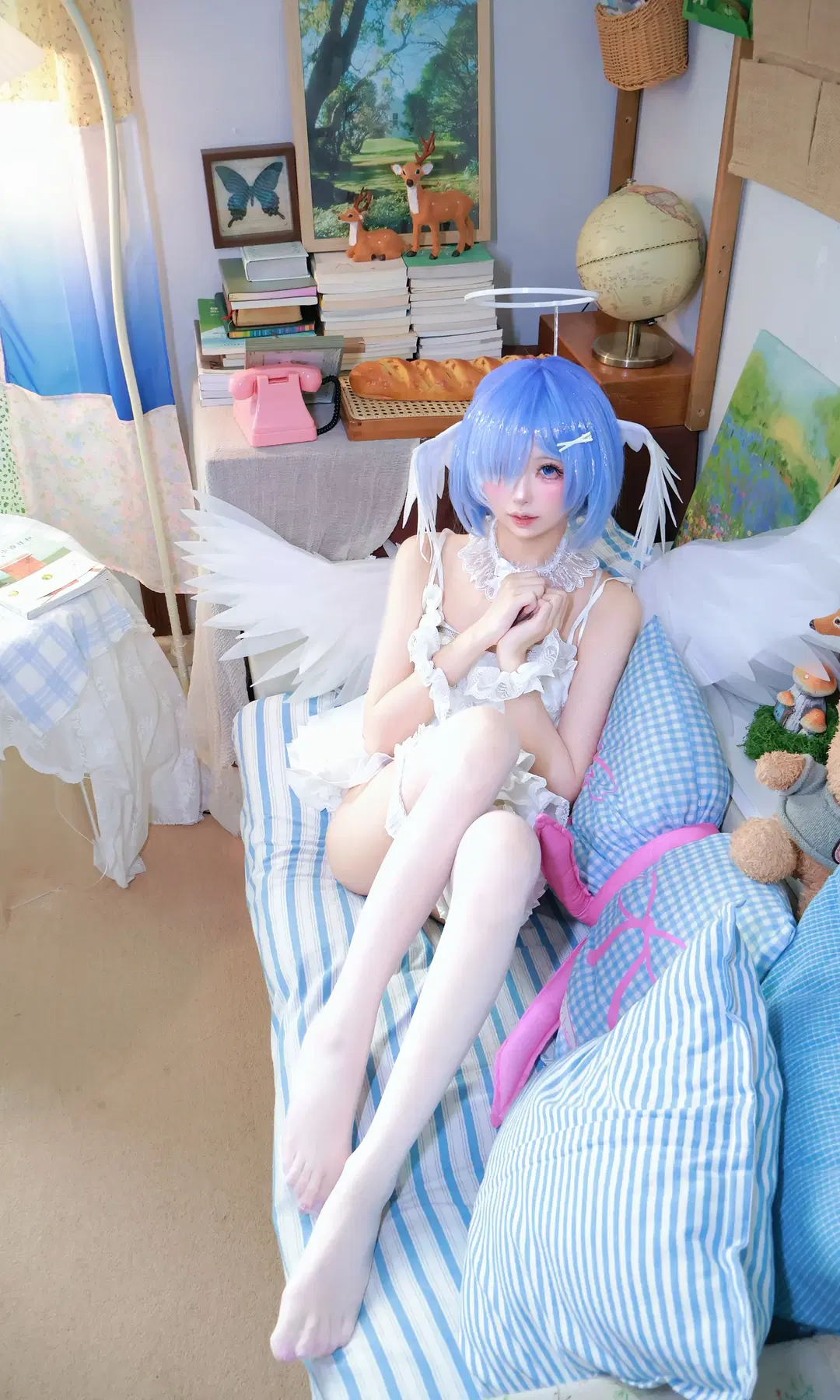 【蕾姆cos】如果真愛有顏色，那就化身天使 - 鹅肝大王 - 第3張