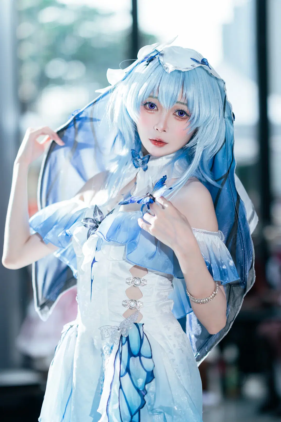 [The Shorekeeper cosplay] Wuthering Waves Shorekeeper: A Blue Butterfly Dream at CICF Convention by zbw-满满满满 - Image 7