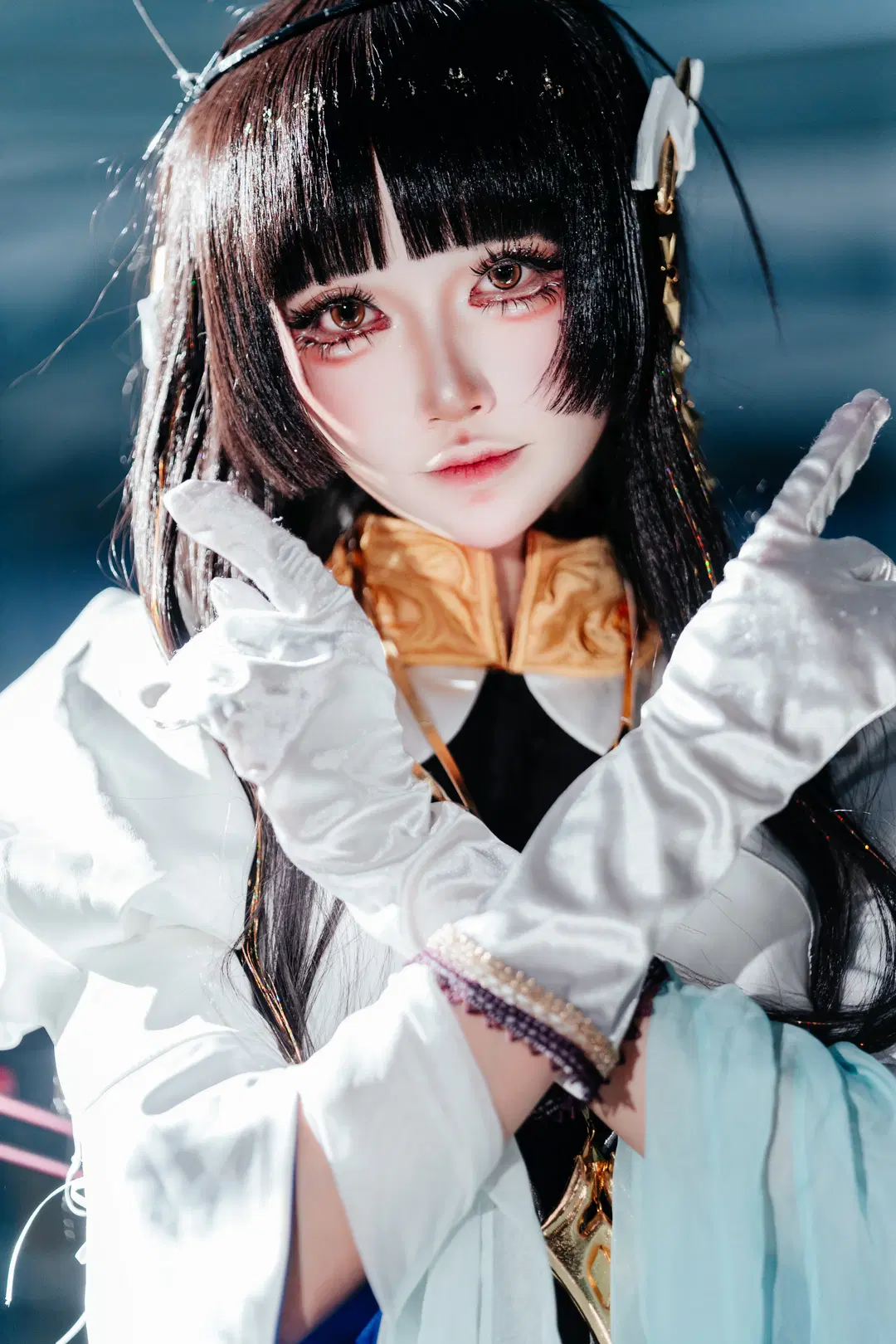 [Arknights cosplay] CICF Convention Live Recap: The Collision of Black, White, Gold Aesthetics and the Harp by zbw-满满满满 - Image 11