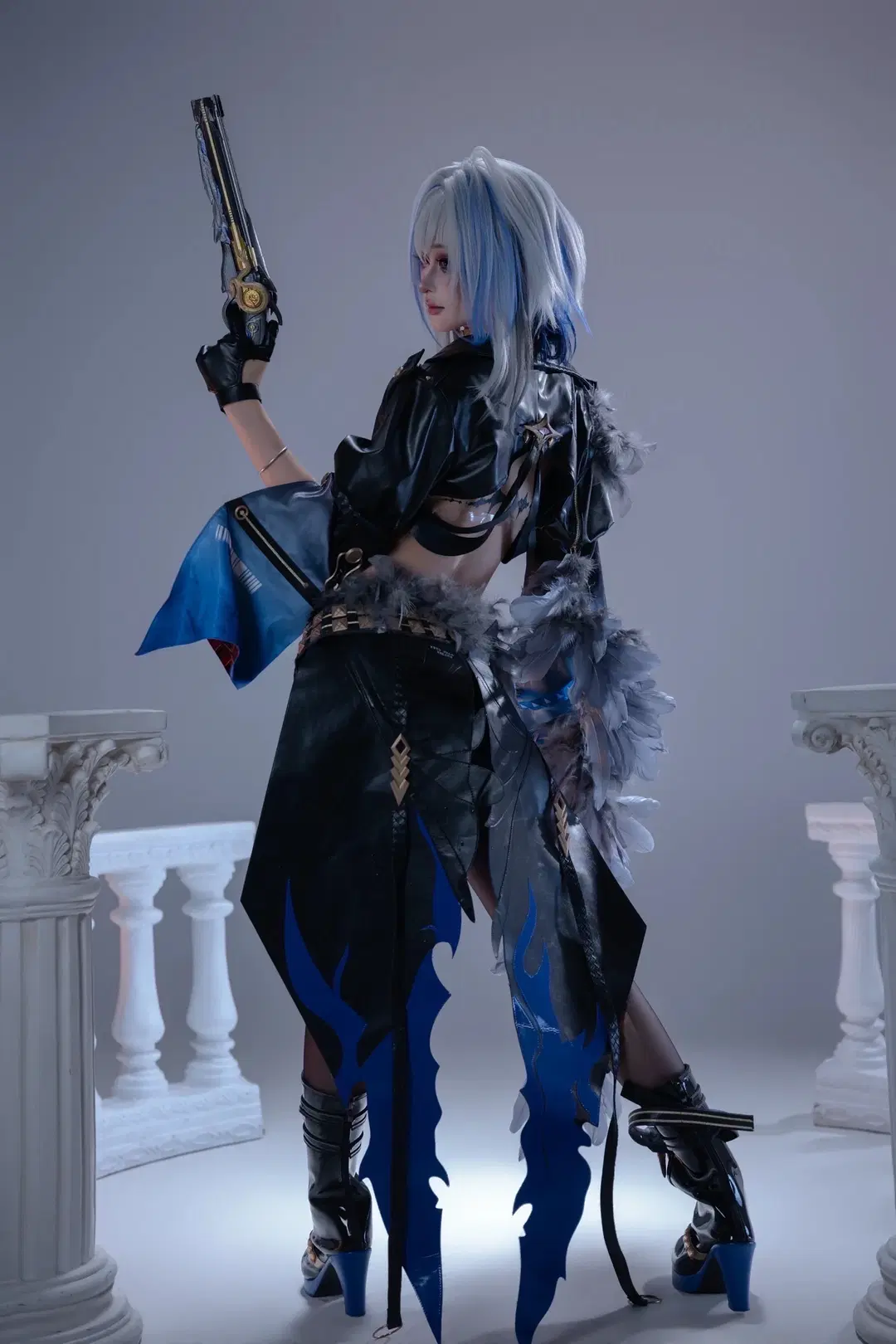 【嘉貝莉娜cos】鳴潮裡的皮衣女槍手 - KomikadoYUC - 第5張