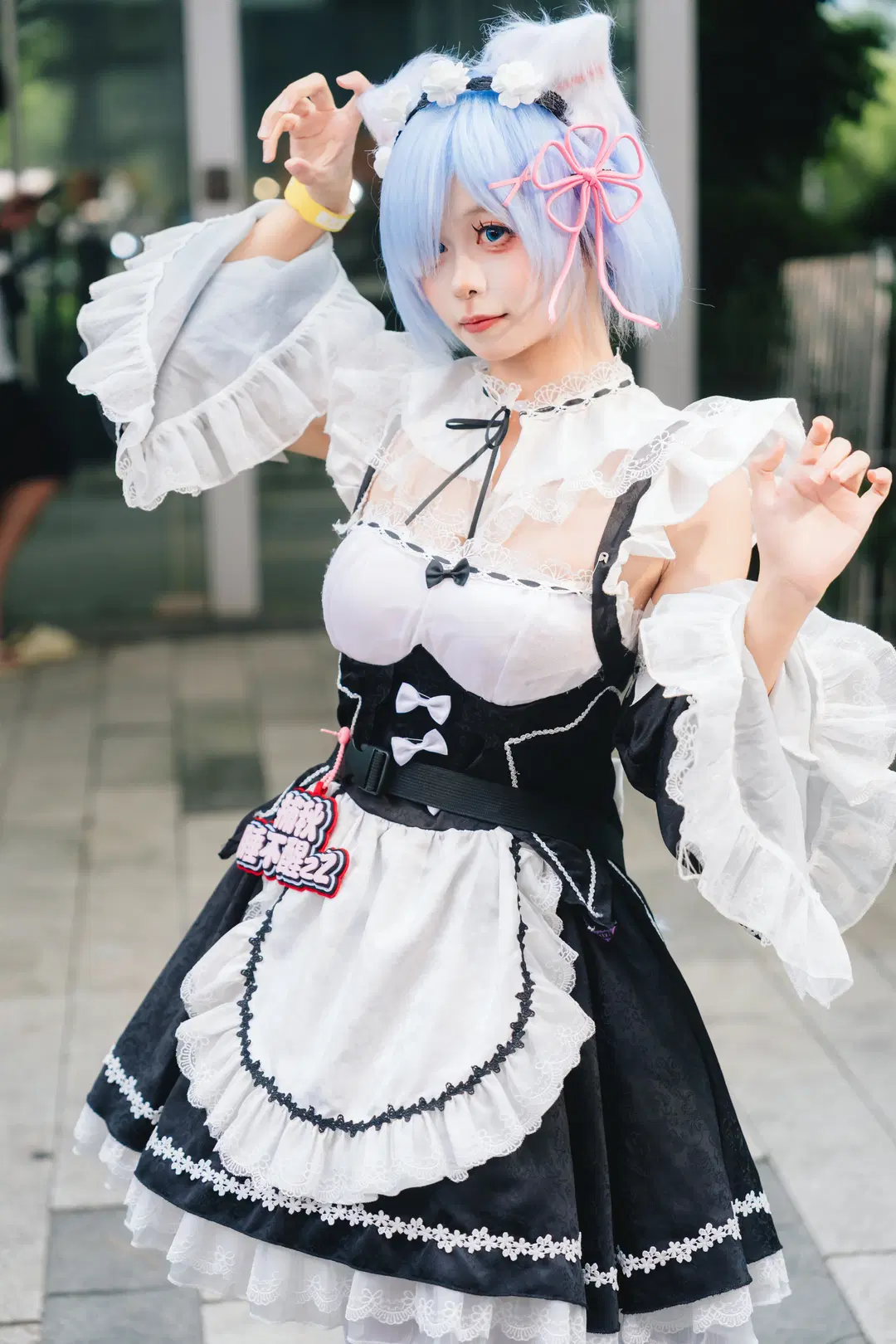 【レム コスプレ】『Re:ゼロから始める異世界生活』ホタルACGエキスポのイベント写真 - 小红帽 - 2枚目