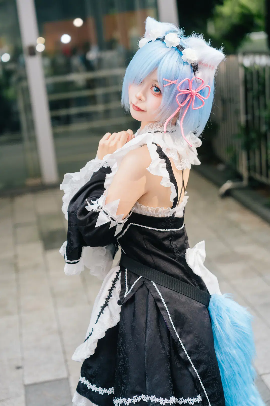 【レム コスプレ】『Re:ゼロから始める異世界生活』ホタルACGエキスポのイベント写真 - 小红帽 - 3枚目
