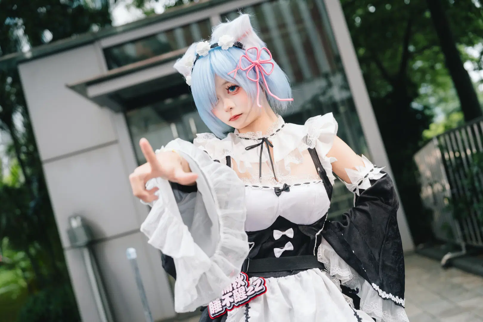 【レム コスプレ】『Re:ゼロから始める異世界生活』ホタルACGエキスポのイベント写真 - 小红帽 - 9枚目