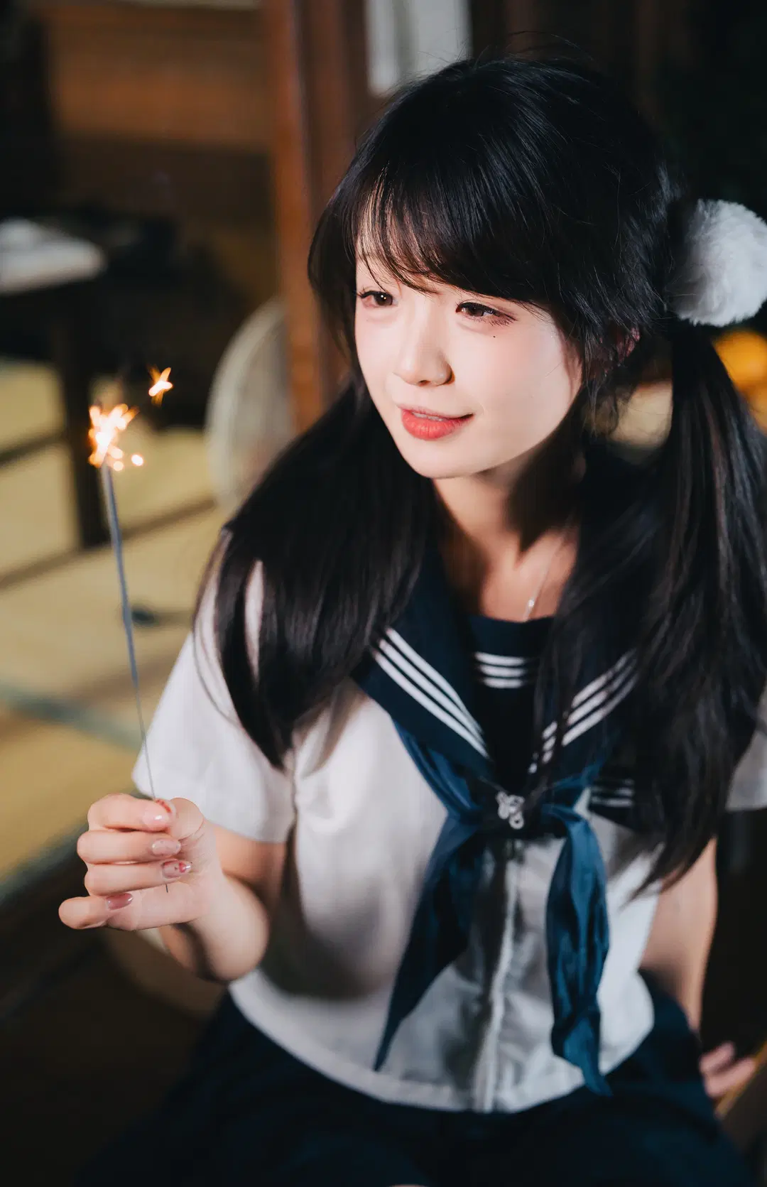 Midsummer Night's Japanese JK and Sparkler by 小红帽 - Image 3