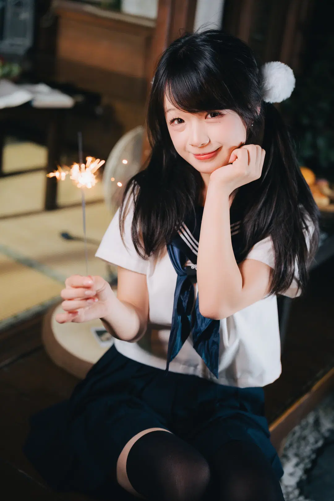Midsummer Night's Japanese JK and Sparkler by 小红帽 - Image 4