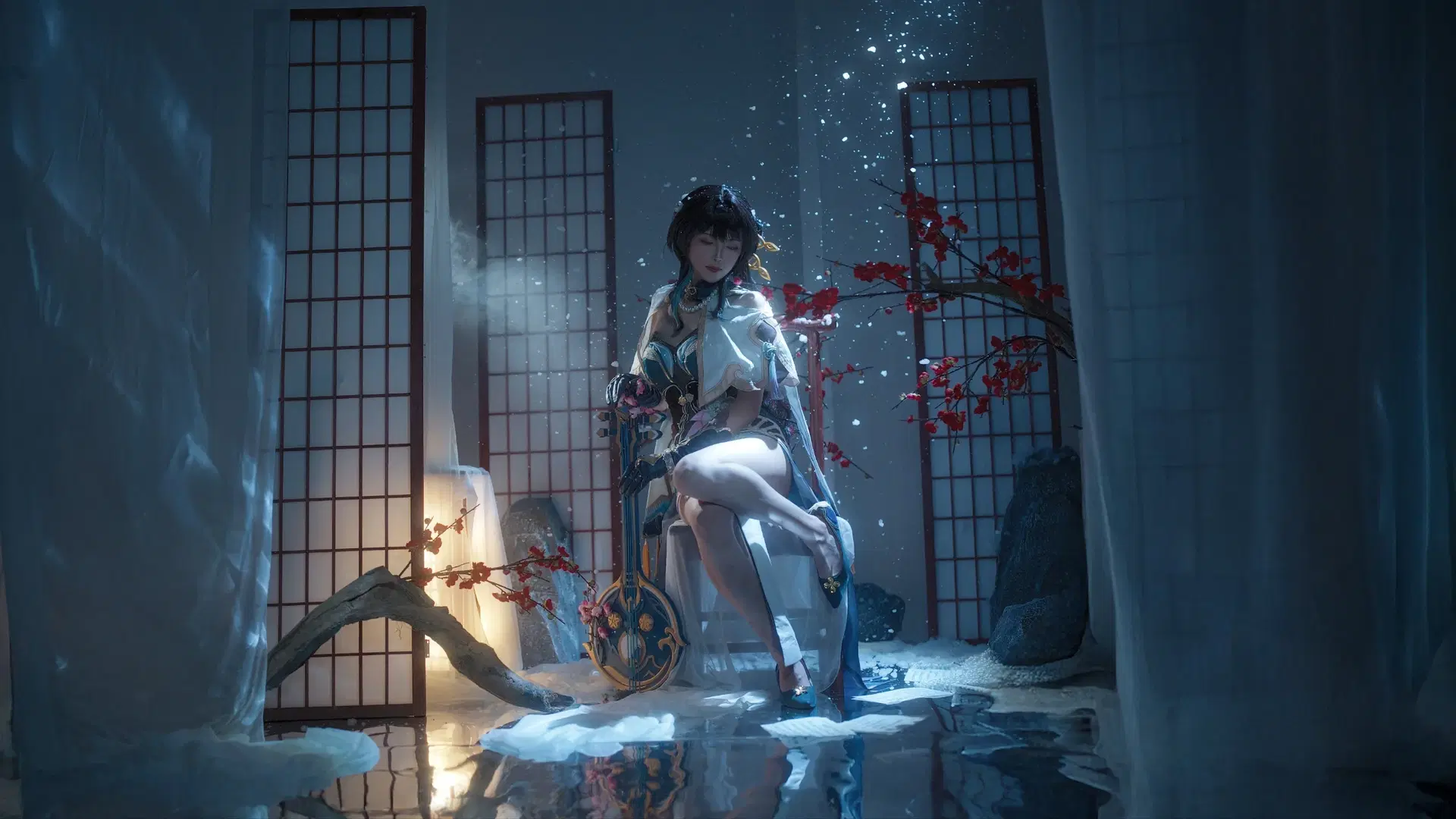 【阮梅cos】崩坏星穹铁道里的清冷古典美人 - 蛇生伊夕 - 第5张