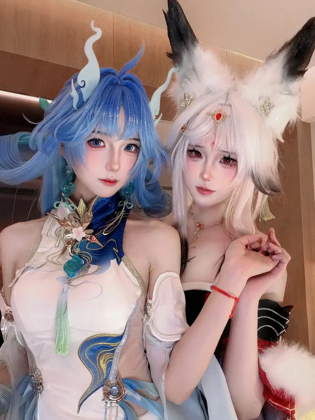 鸣潮, 成都世界线漫展, 清宵cos, 闺蜜cos, 心月狐