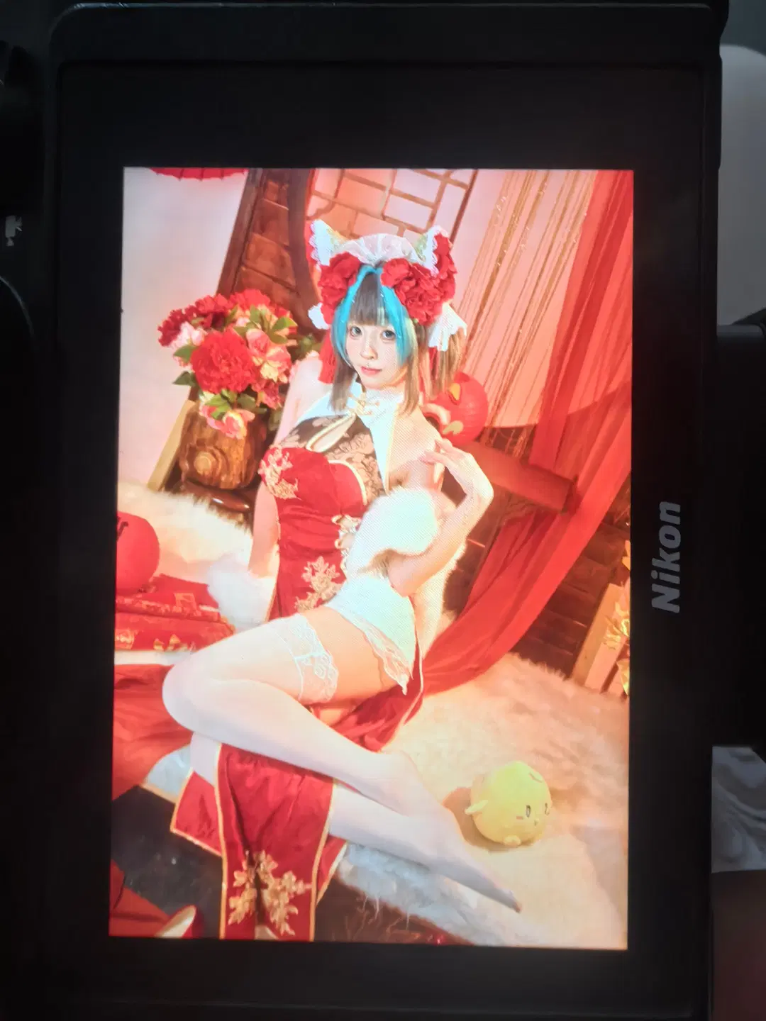 【柴郡cos】碧藍航線的新春旗袍賀圖 - 甘小楽_LeLe - 第3張