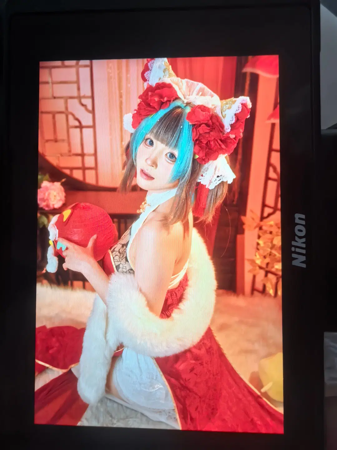 【柴郡cos】碧藍航線的新春旗袍賀圖 - 甘小楽_LeLe - 第4張