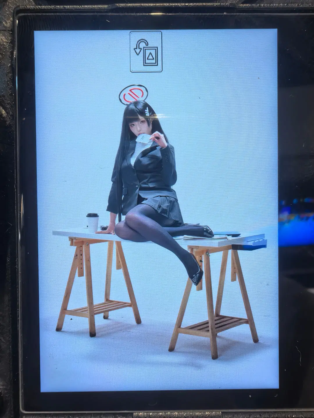 【调月莉音cos】蔚蓝档案里穿西装的御姐真的太香了 - 甘小楽_LeLe - 第8张