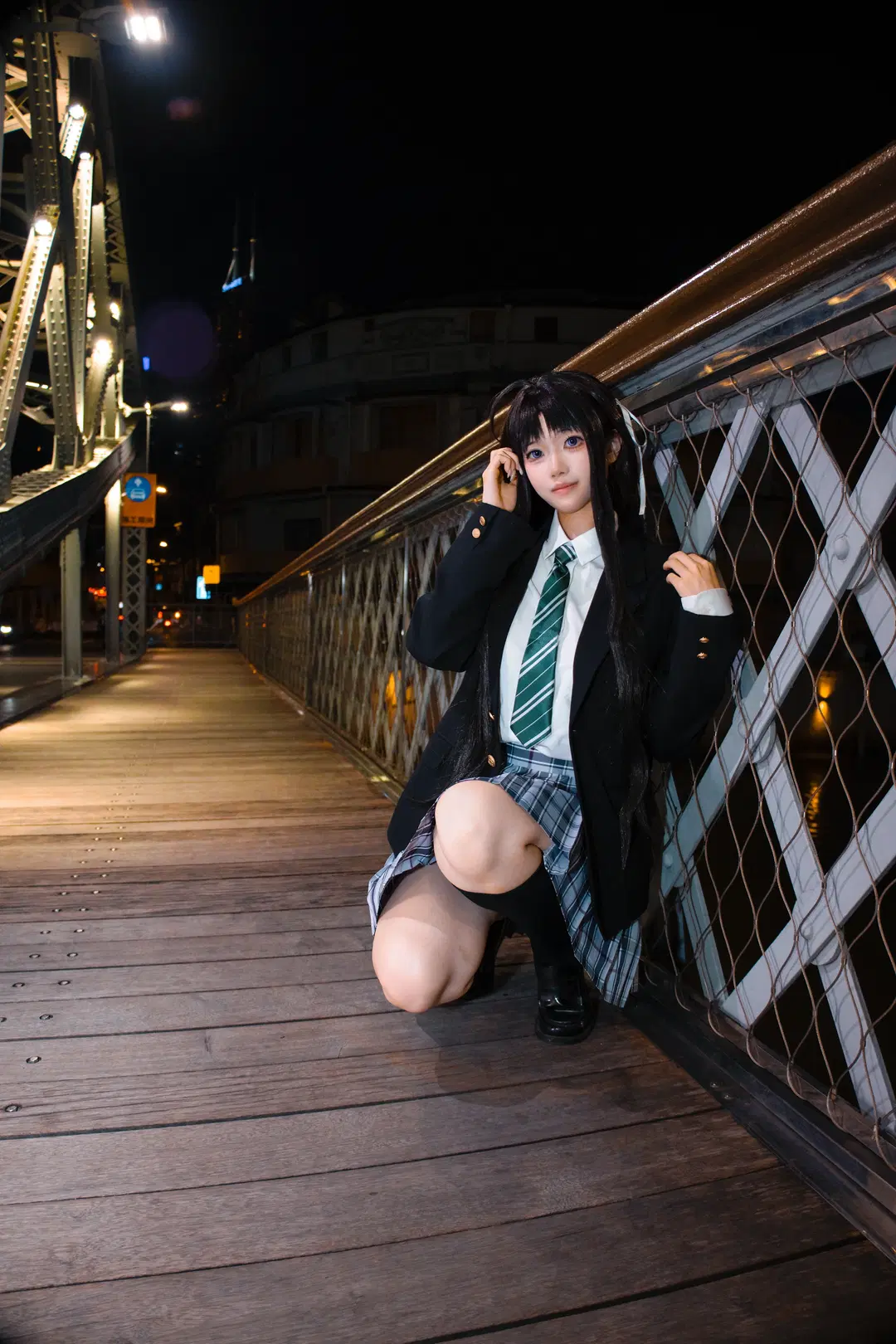 【安和昴cos】夜色大桥下的gbc乐队少女 - 檜名乃Hinano - 第3张