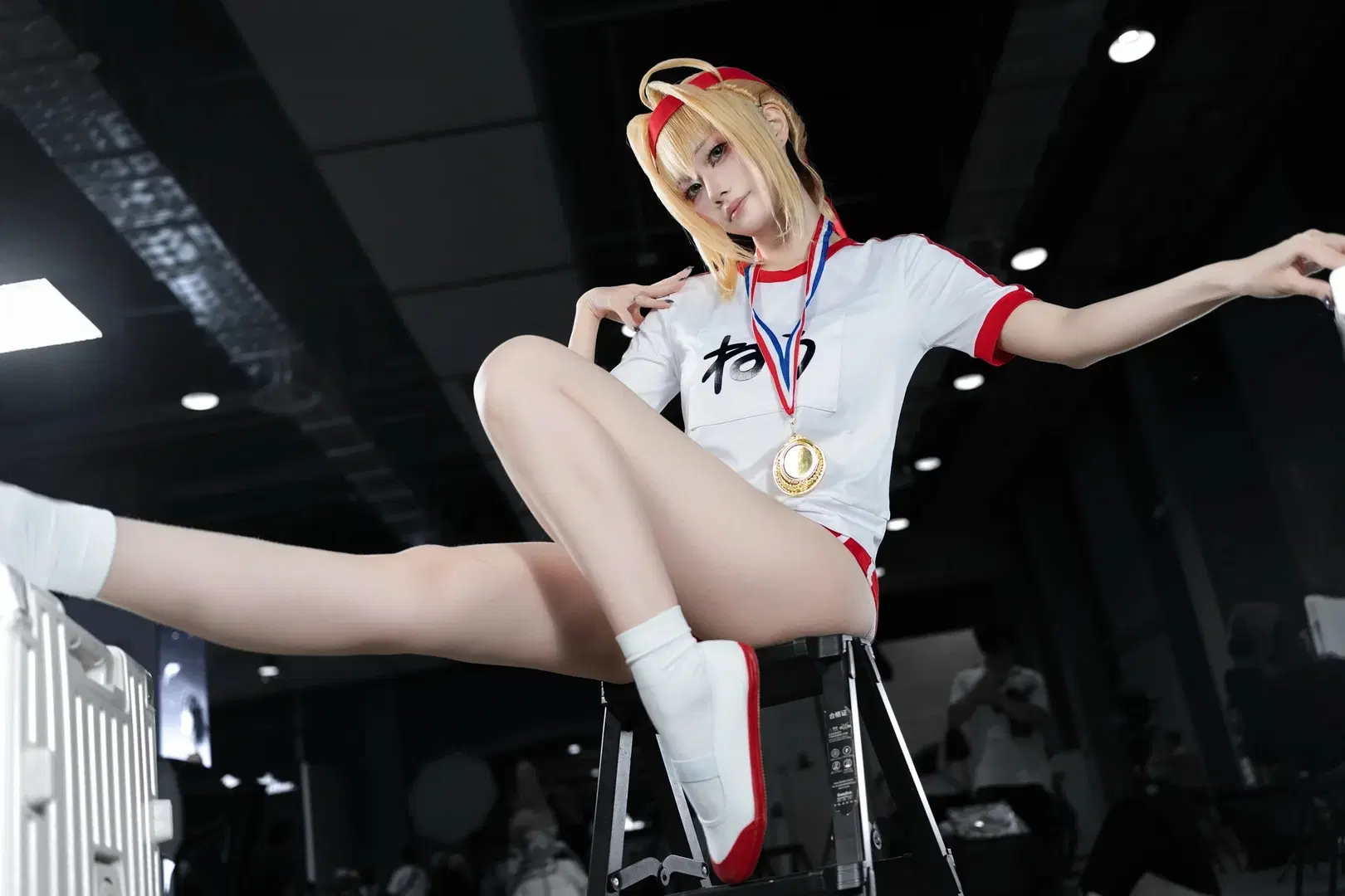 漫展场照, FGO, 尼禄cos, 体操服, 尼禄